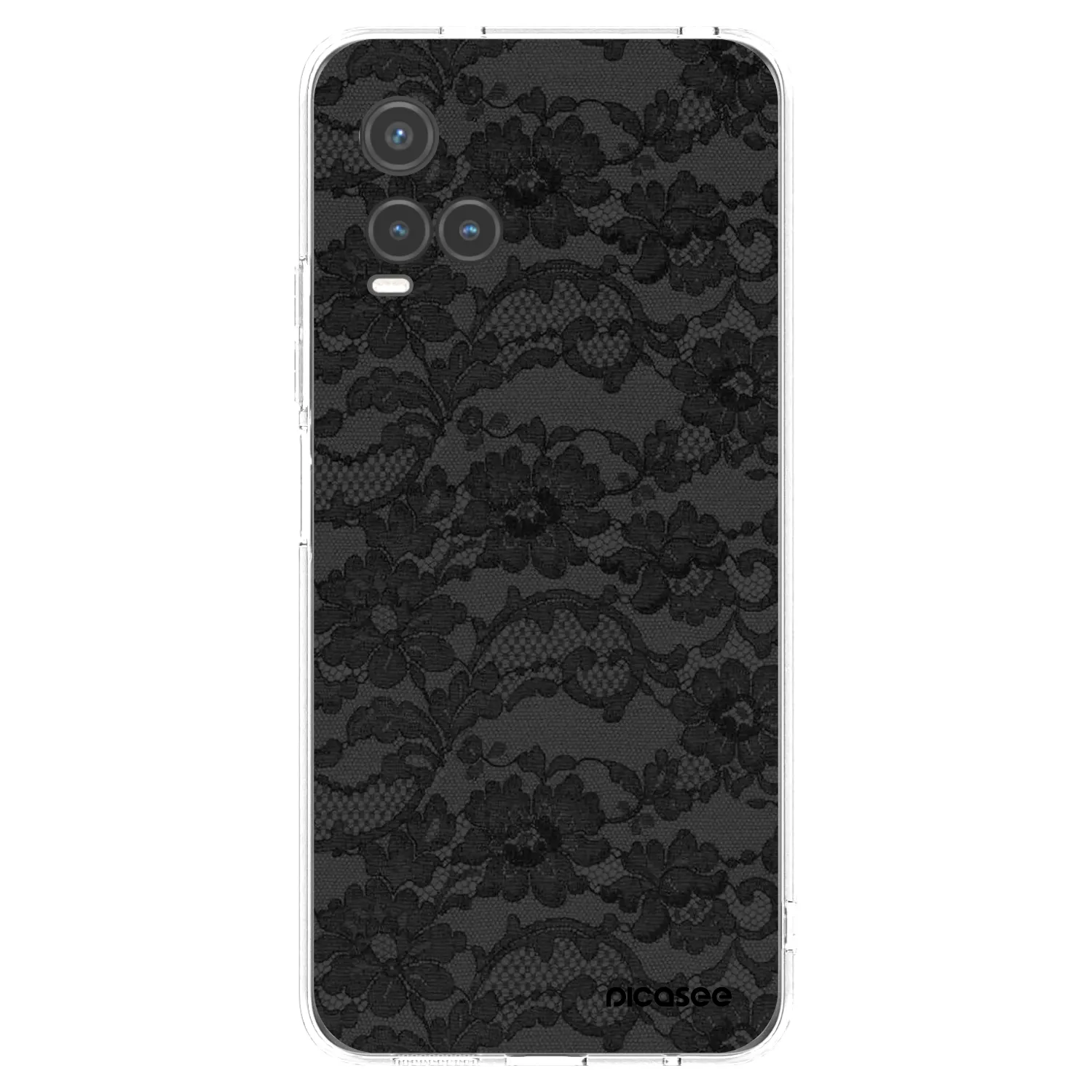 Picasee átlátszó szilikon tok az alábbi mobiltelefonokra Vivo Y33s - Dark Elegance