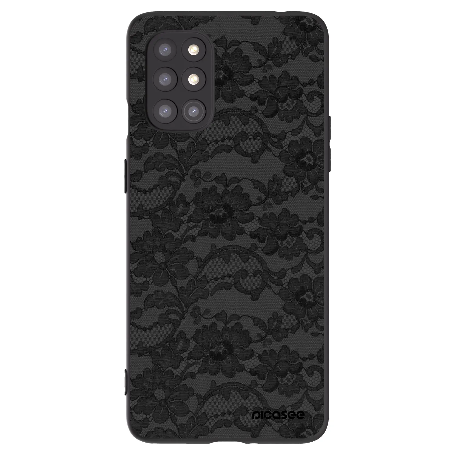 Picasee fekete szilikon tok az alábbi mobiltelefonokra OnePlus 8T - Dark Elegance