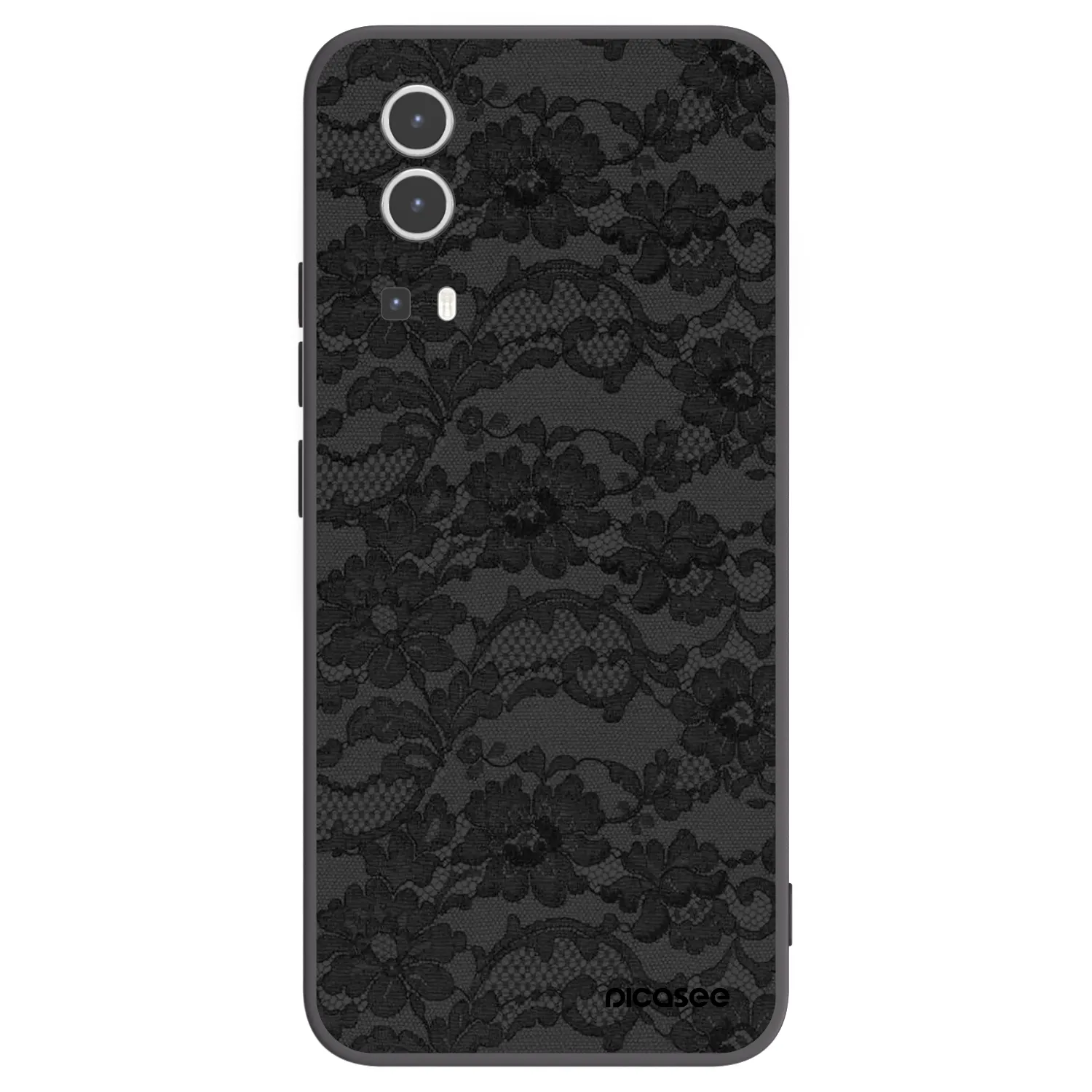 Picasee fekete szilikon tok az alábbi mobiltelefonokra Vivo Y72 5G - Dark Elegance