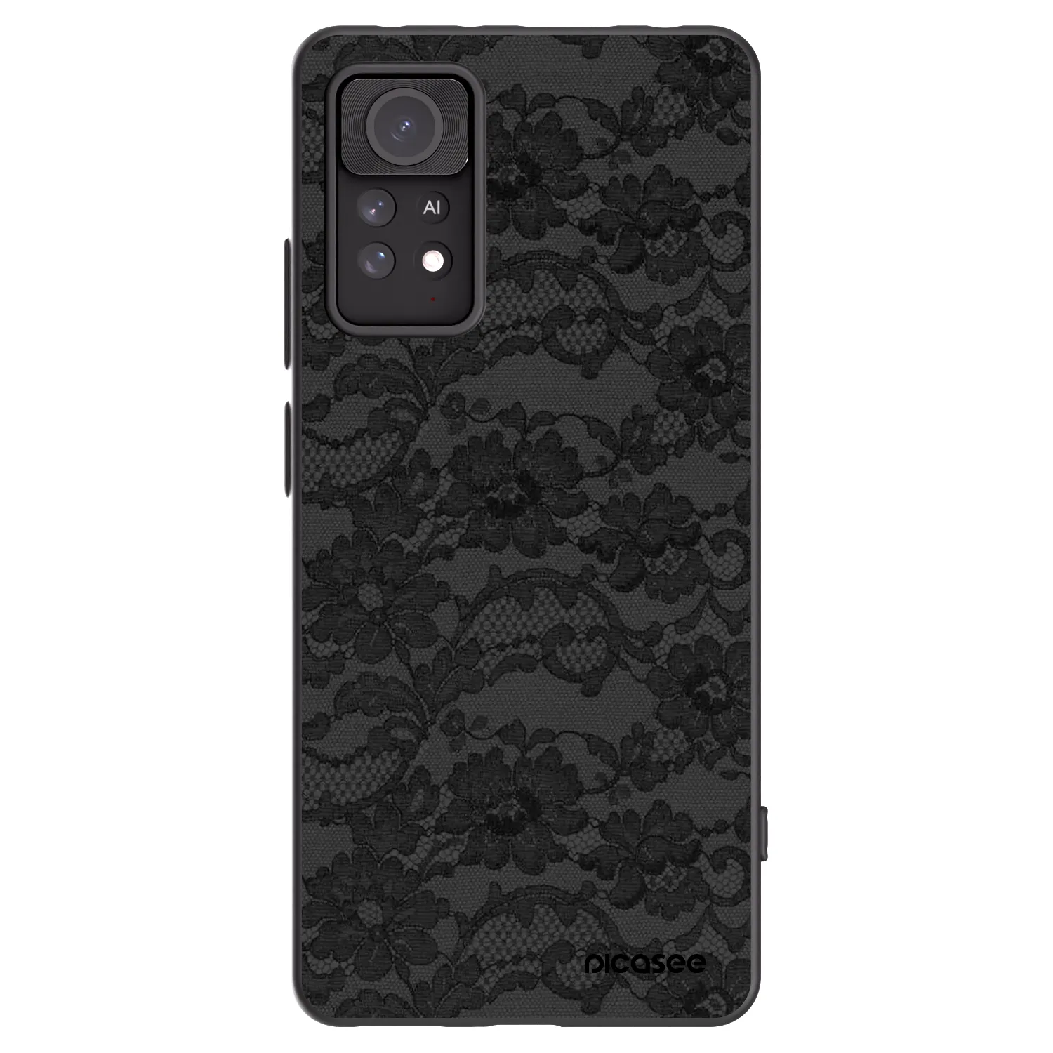 Picasee fekete szilikon tok az alábbi mobiltelefonokra Xiaomi Redmi Note 11 Pro - Dark Elegance
