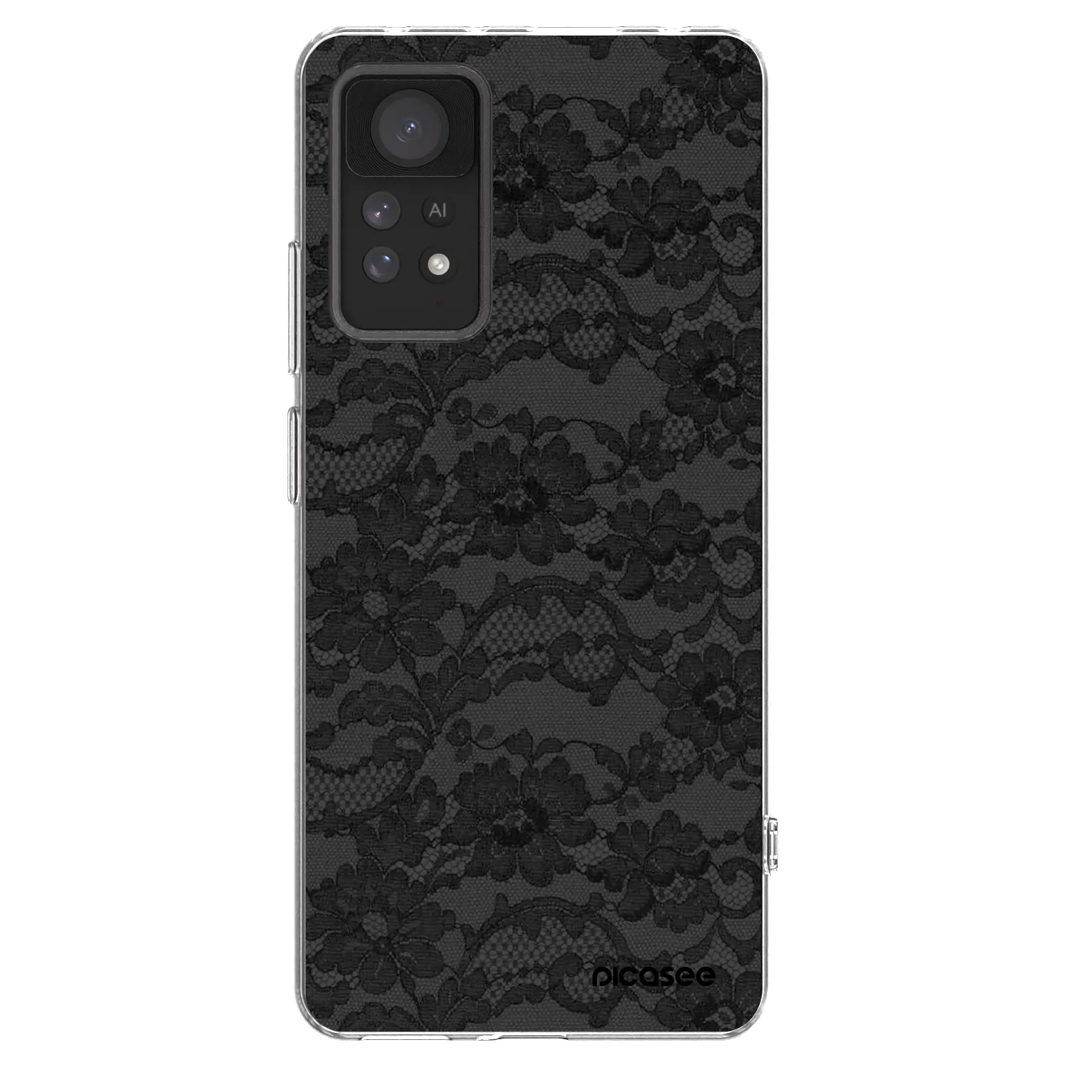 Picasee átlátszó szilikon tok az alábbi mobiltelefonokra Xiaomi Redmi Note 11 Pro - Dark Elegance