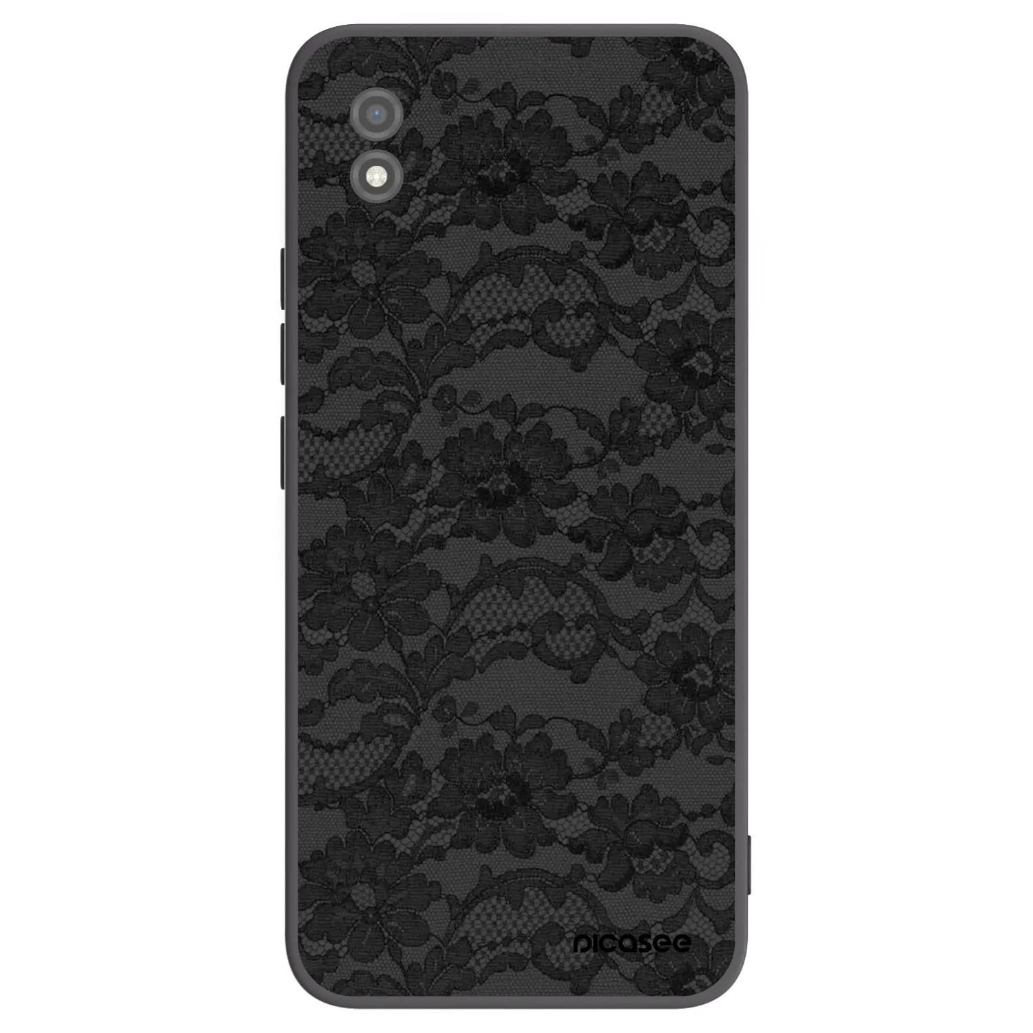Picasee fekete szilikon tok az alábbi mobiltelefonokra Realme C11 (2021) - Dark Elegance