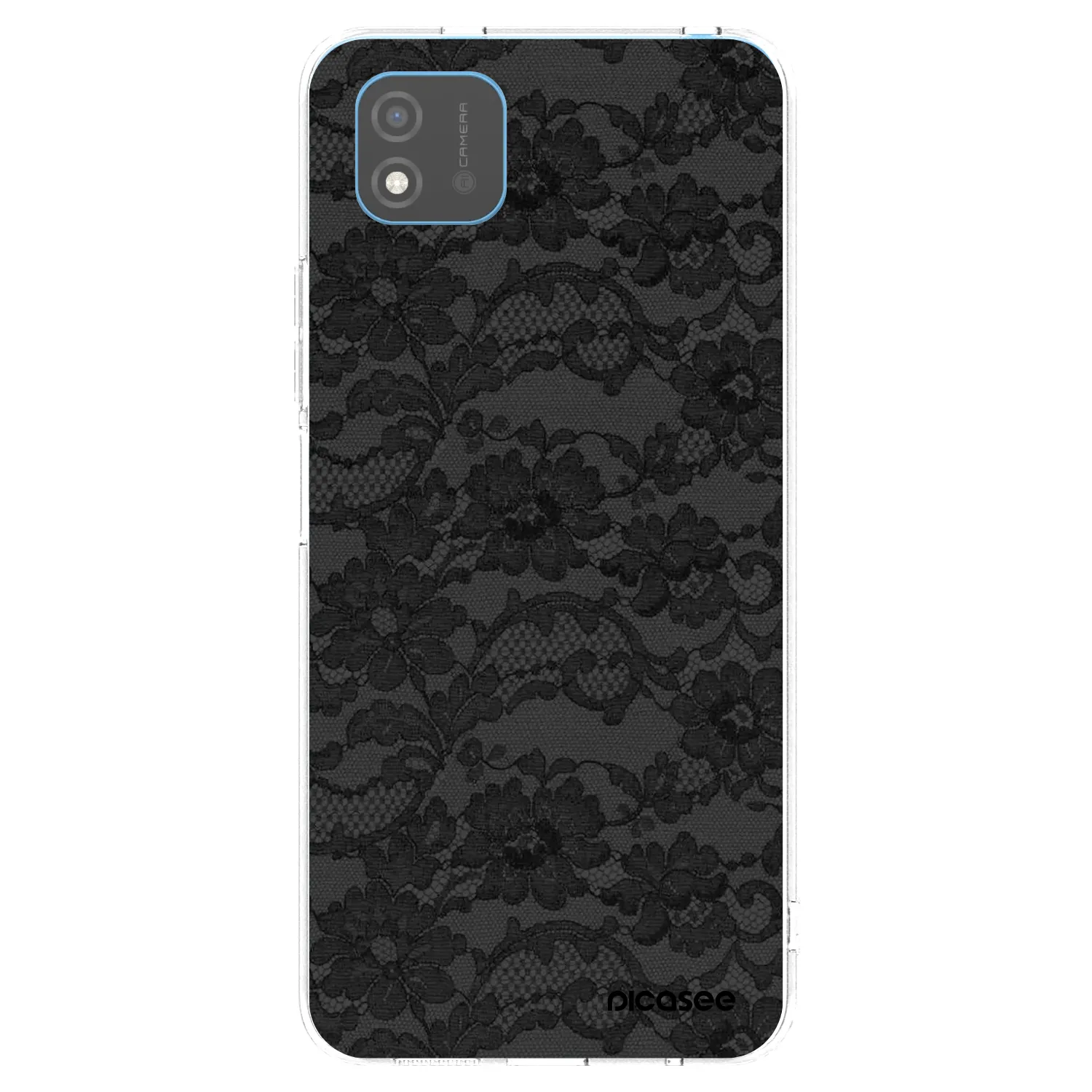 Picasee átlátszó szilikon tok az alábbi mobiltelefonokra Realme C11 (2021) - Dark Elegance