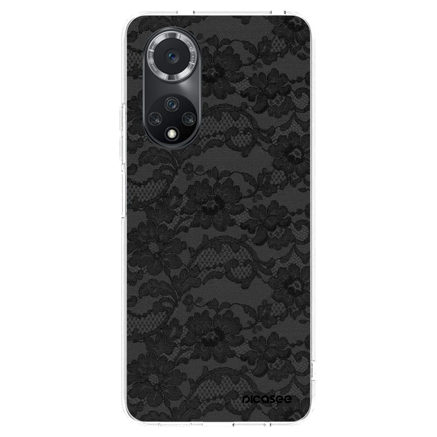 Picasee átlátszó szilikon tok az alábbi mobiltelefonokra Huawei Nova 9 SE - Dark Elegance