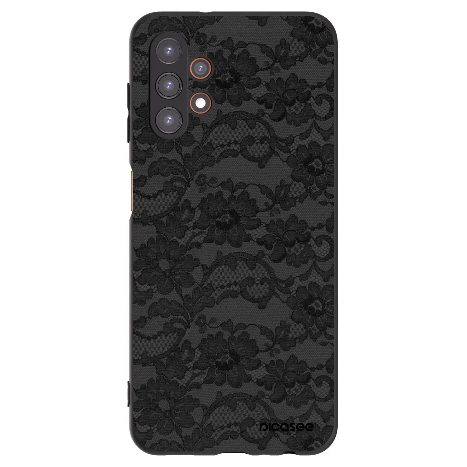 Picasee fekete szilikon tok az alábbi mobiltelefonokra Samsung Galaxy A13 4G A135 - Dark Elegance