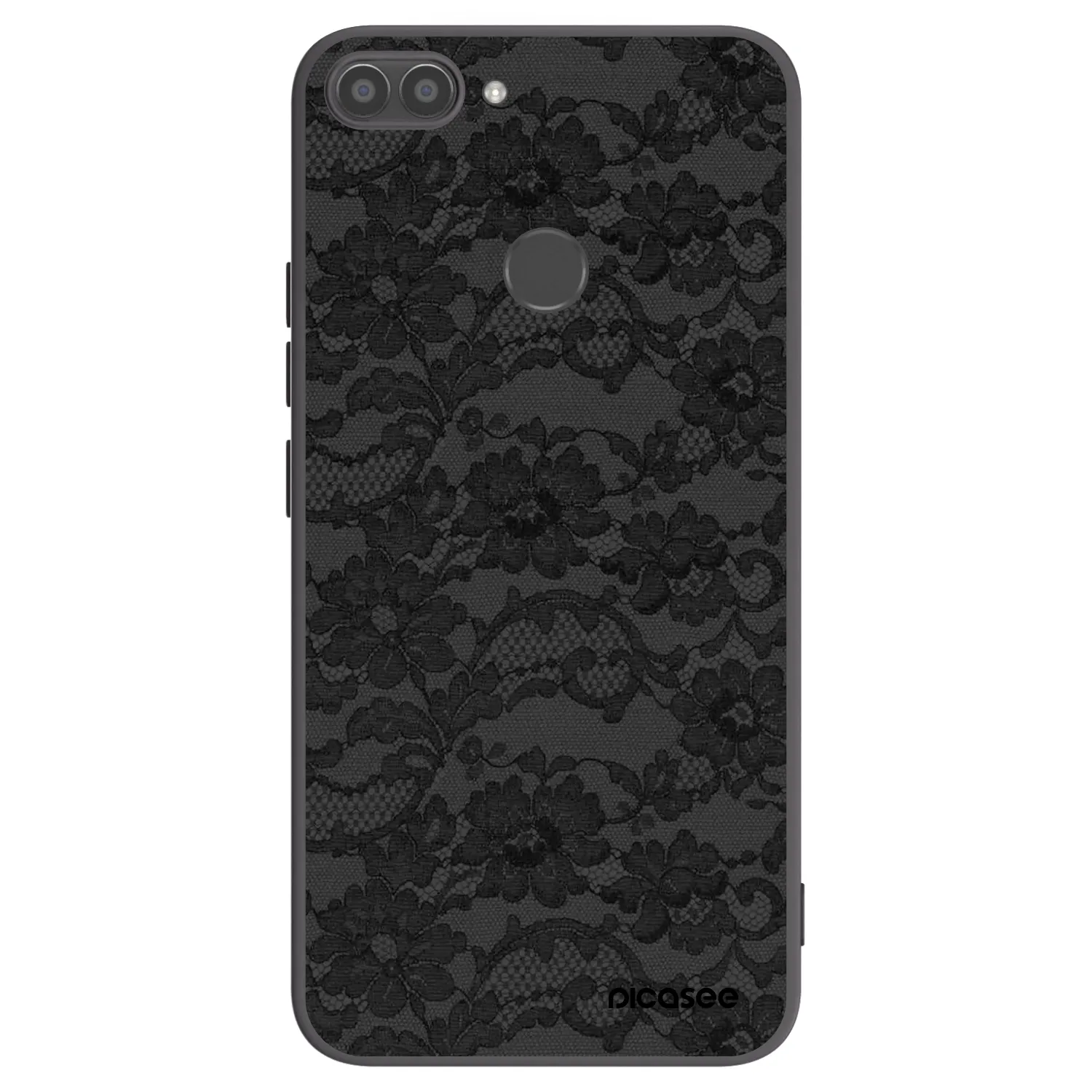 Picasee fekete szilikon tok az alábbi mobiltelefonokra Huawei P Smart - Dark Elegance