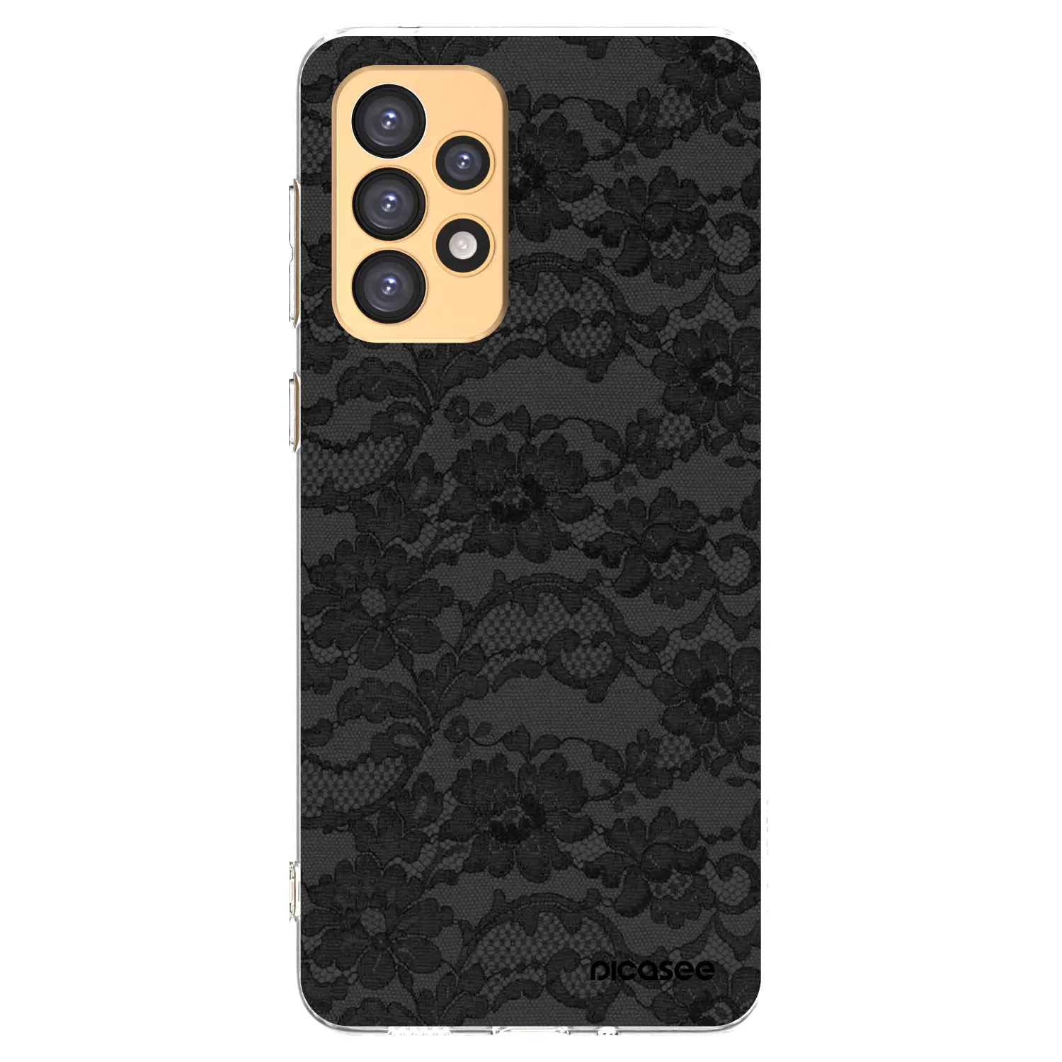 Picasee átlátszó szilikon tok az alábbi mobiltelefonokra Samsung Galaxy A33 5G A336 - Dark Elegance