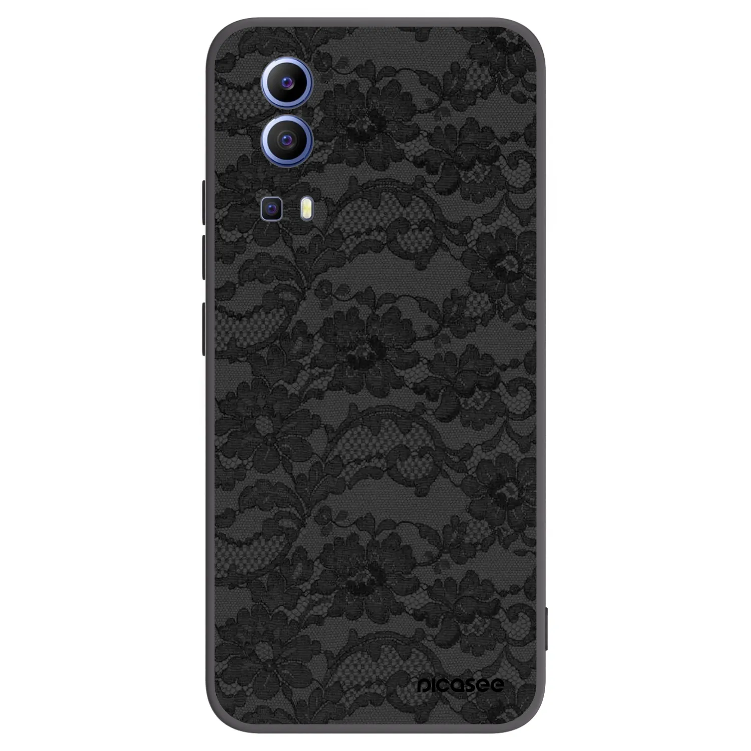 Picasee fekete szilikon tok az alábbi mobiltelefonokra Vivo Y52 5G - Dark Elegance
