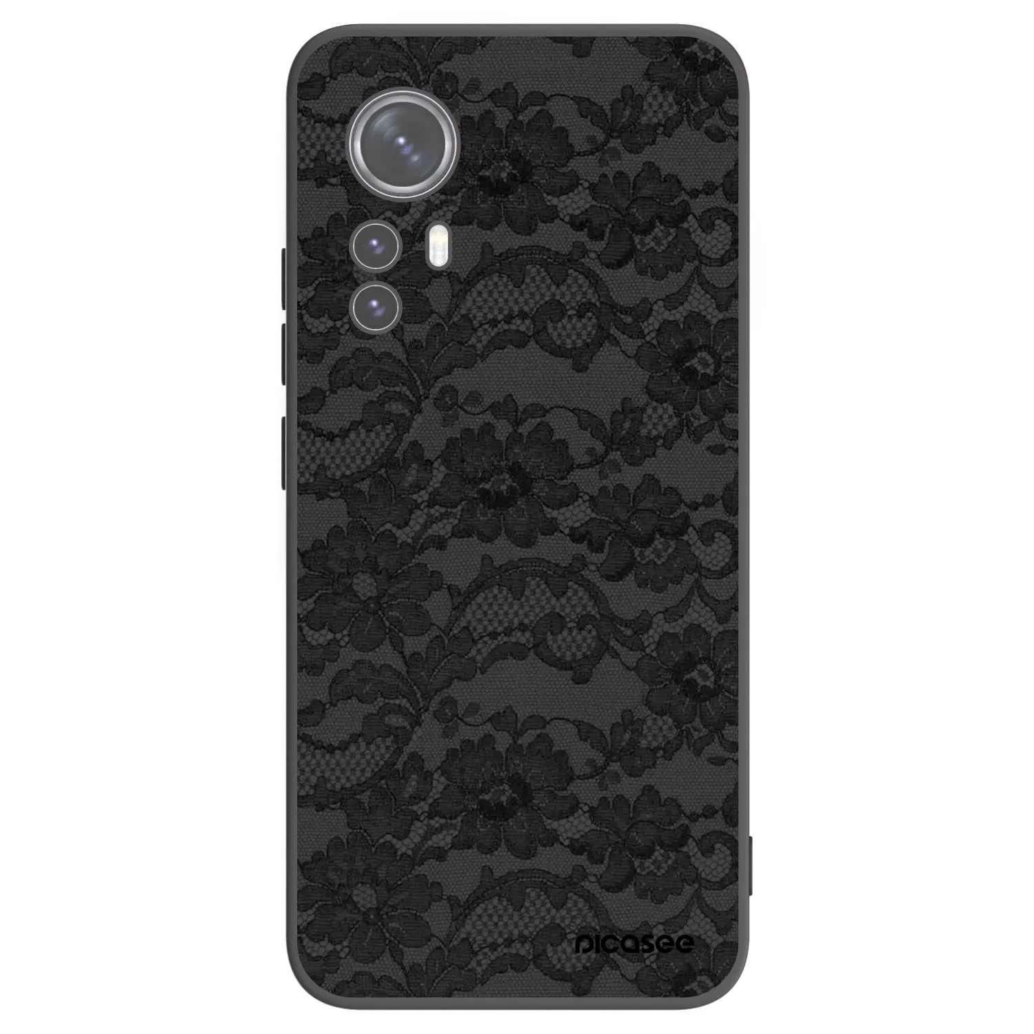 Picasee fekete szilikon tok az alábbi mobiltelefonokra Xiaomi 12X - Dark Elegance