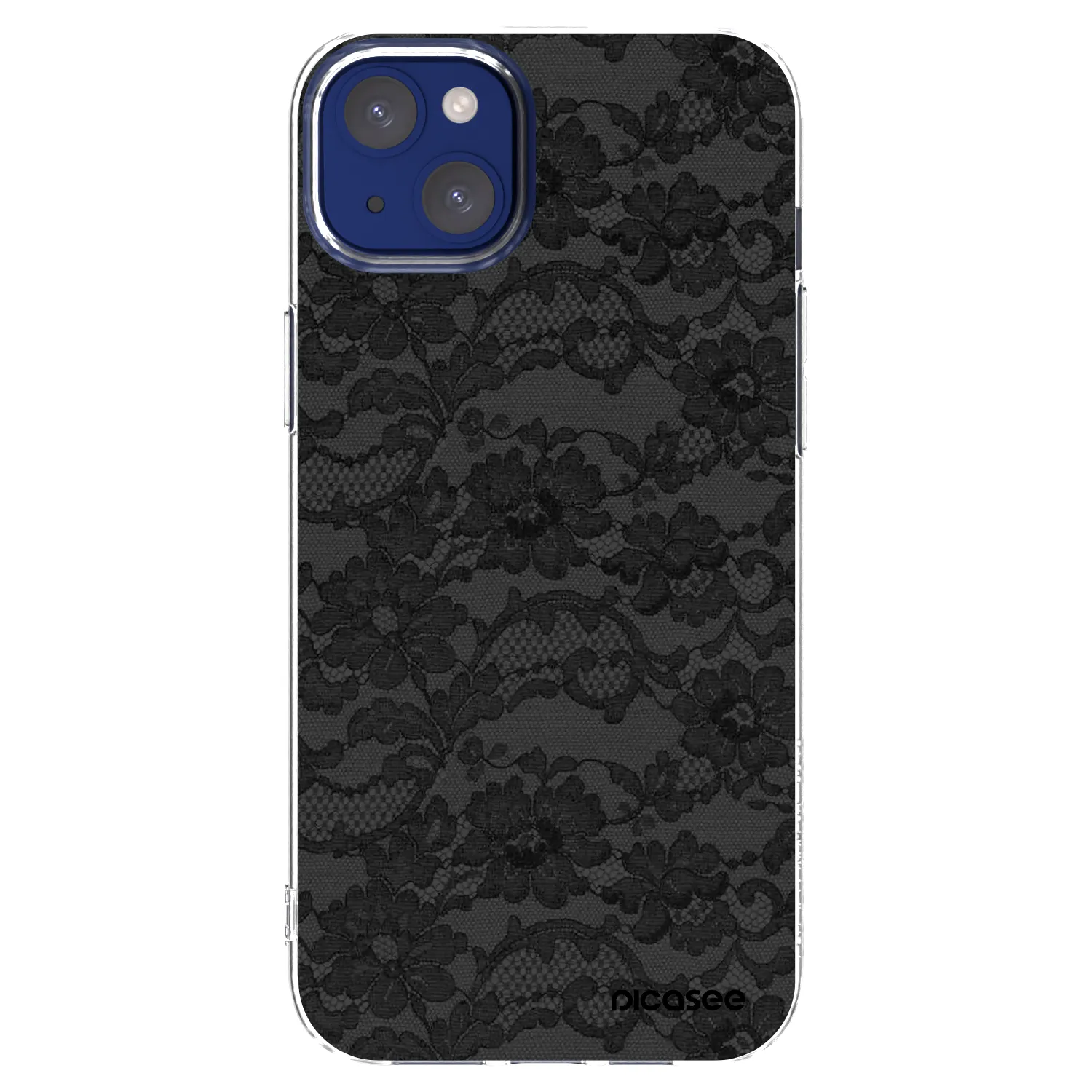 Picasee átlátszó szilikon tok az alábbi mobiltelefonokra Apple iPhone 14 Plus - Dark Elegance