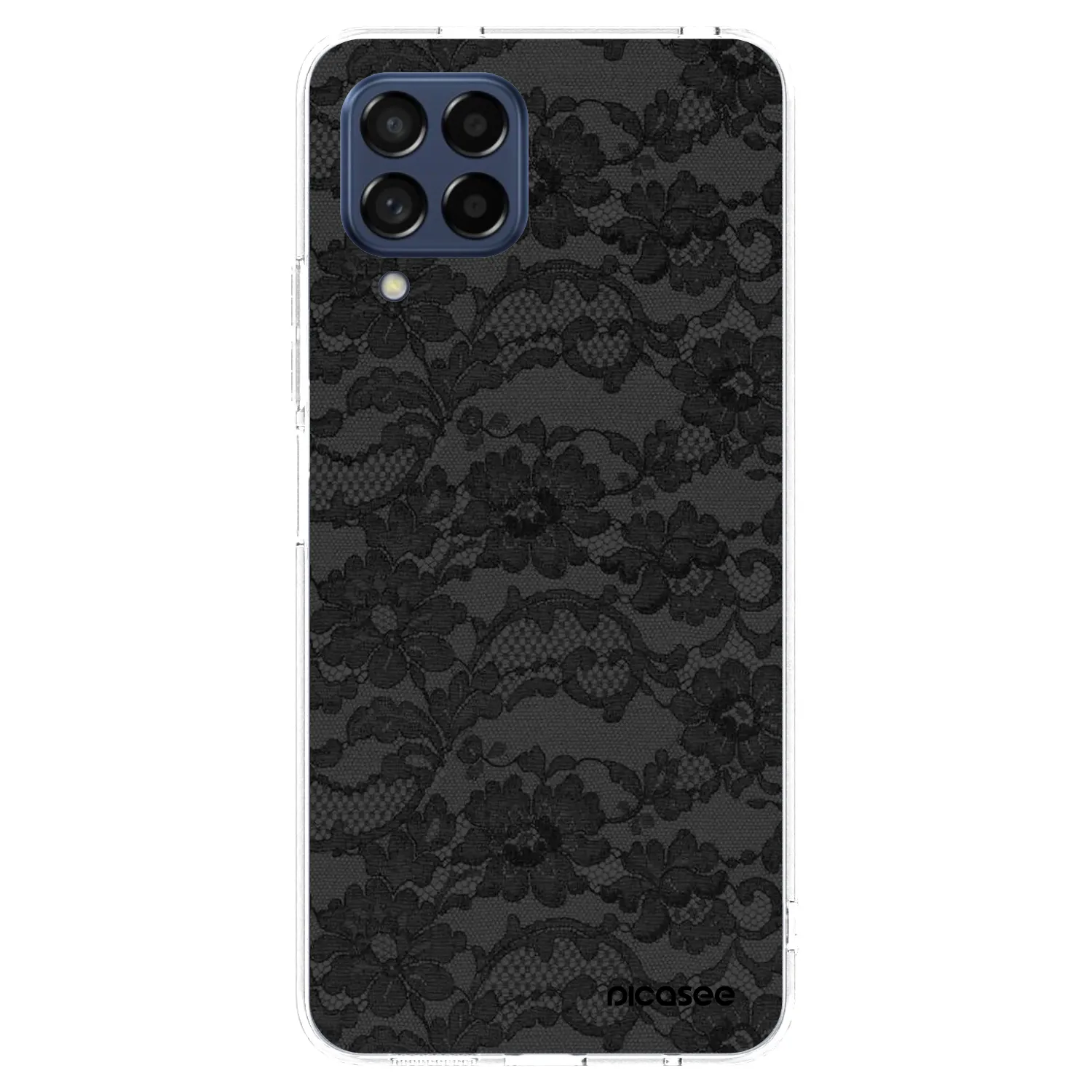 Picasee átlátszó szilikon tok az alábbi mobiltelefonokra Samsung Galaxy M53 5G - Dark Elegance