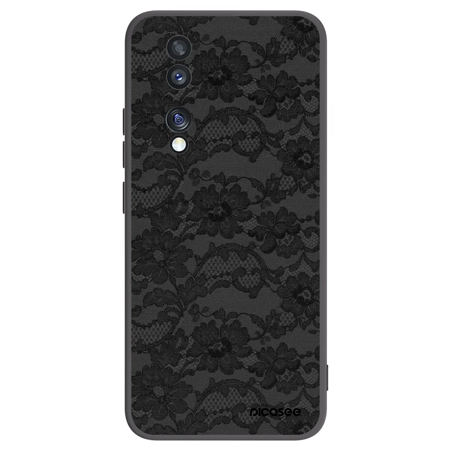 Picasee fekete szilikon tok az alábbi mobiltelefonokra Honor 70 - Dark Elegance