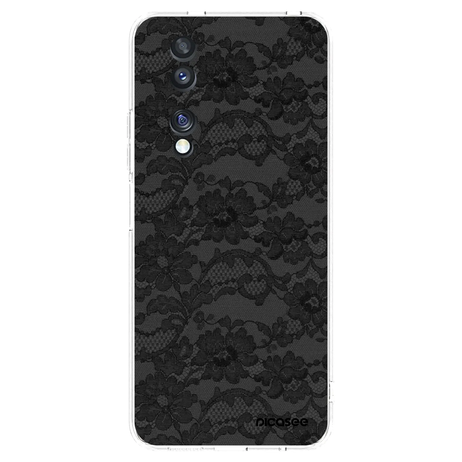 Picasee átlátszó szilikon tok az alábbi mobiltelefonokra Honor 70 - Dark Elegance