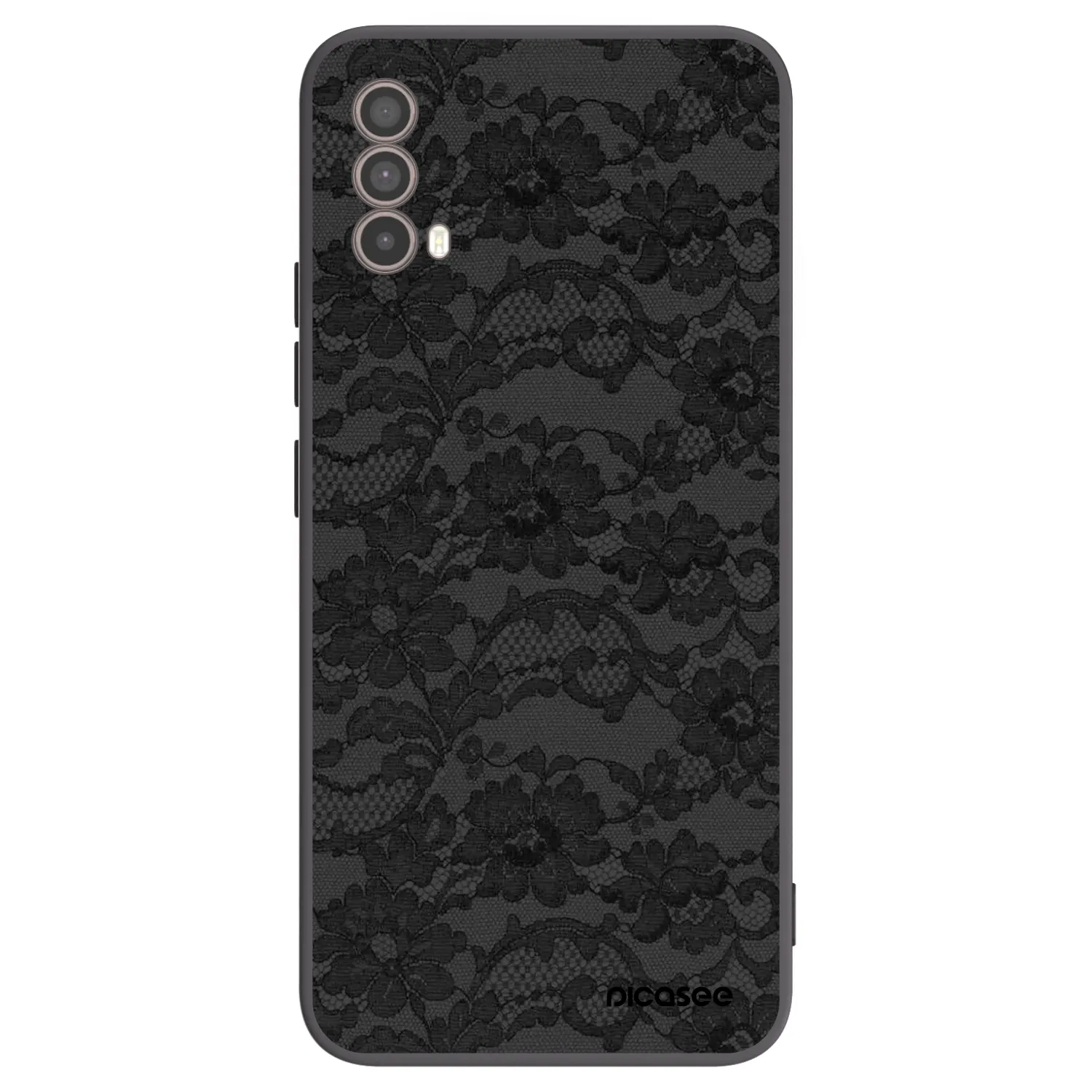 Picasee fekete szilikon tok az alábbi mobiltelefonokra Motorola Moto E40 - Dark Elegance