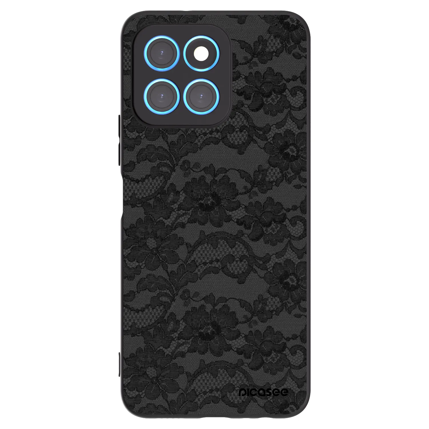 Picasee fekete szilikon tok az alábbi mobiltelefonokra Honor X6 - Dark Elegance