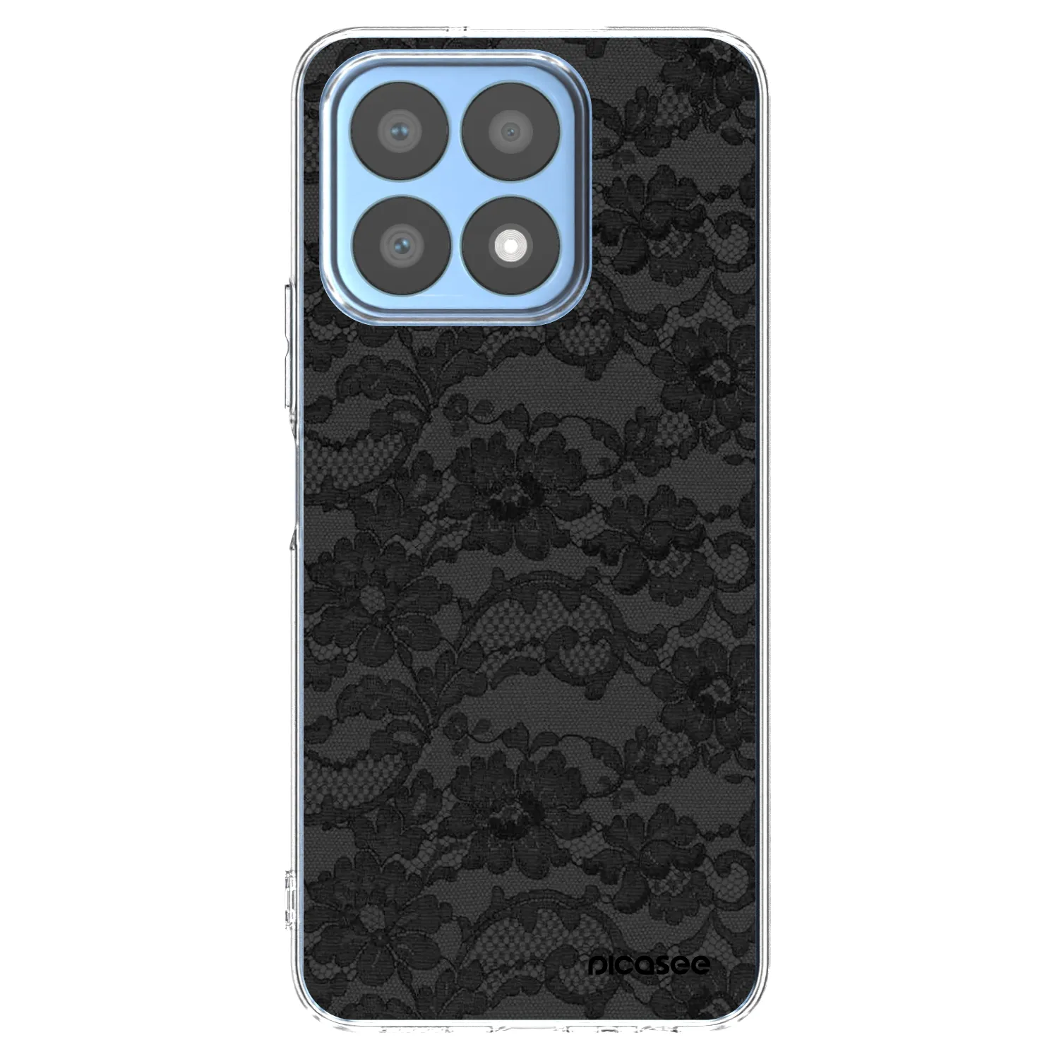 Picasee átlátszó szilikon tok az alábbi mobiltelefonokra Honor X8a - Dark Elegance