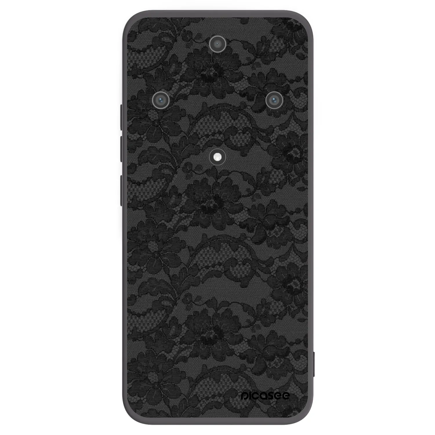 Picasee fekete szilikon tok az alábbi mobiltelefonokra Honor Magic5 Lite 5G - Dark Elegance