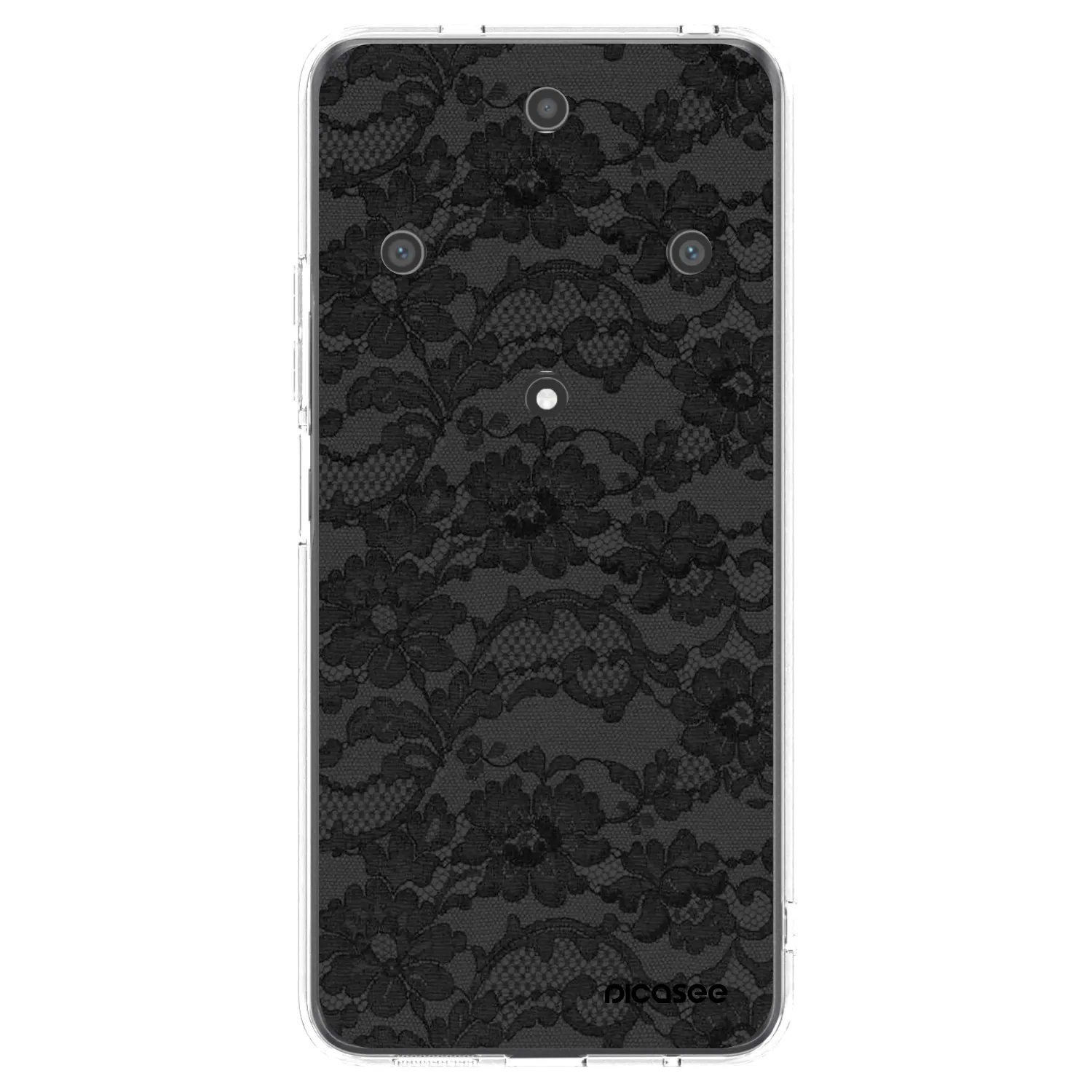 Picasee átlátszó szilikon tok az alábbi mobiltelefonokra Honor Magic5 Lite 5G - Dark Elegance