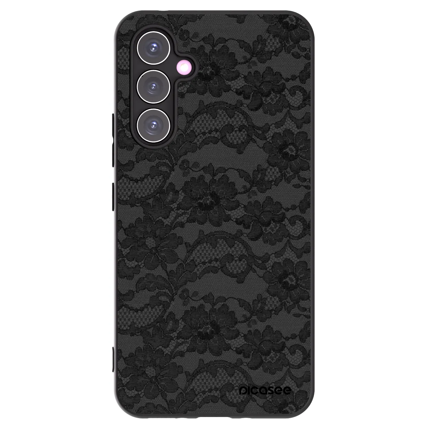 Picasee fekete szilikon tok az alábbi mobiltelefonokra Samsung Galaxy A54 5G A546B - Dark Elegance