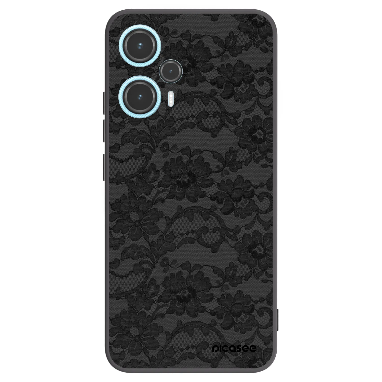 Picasee fekete szilikon tok az alábbi mobiltelefonokra Xiaomi Poco F5 - Dark Elegance