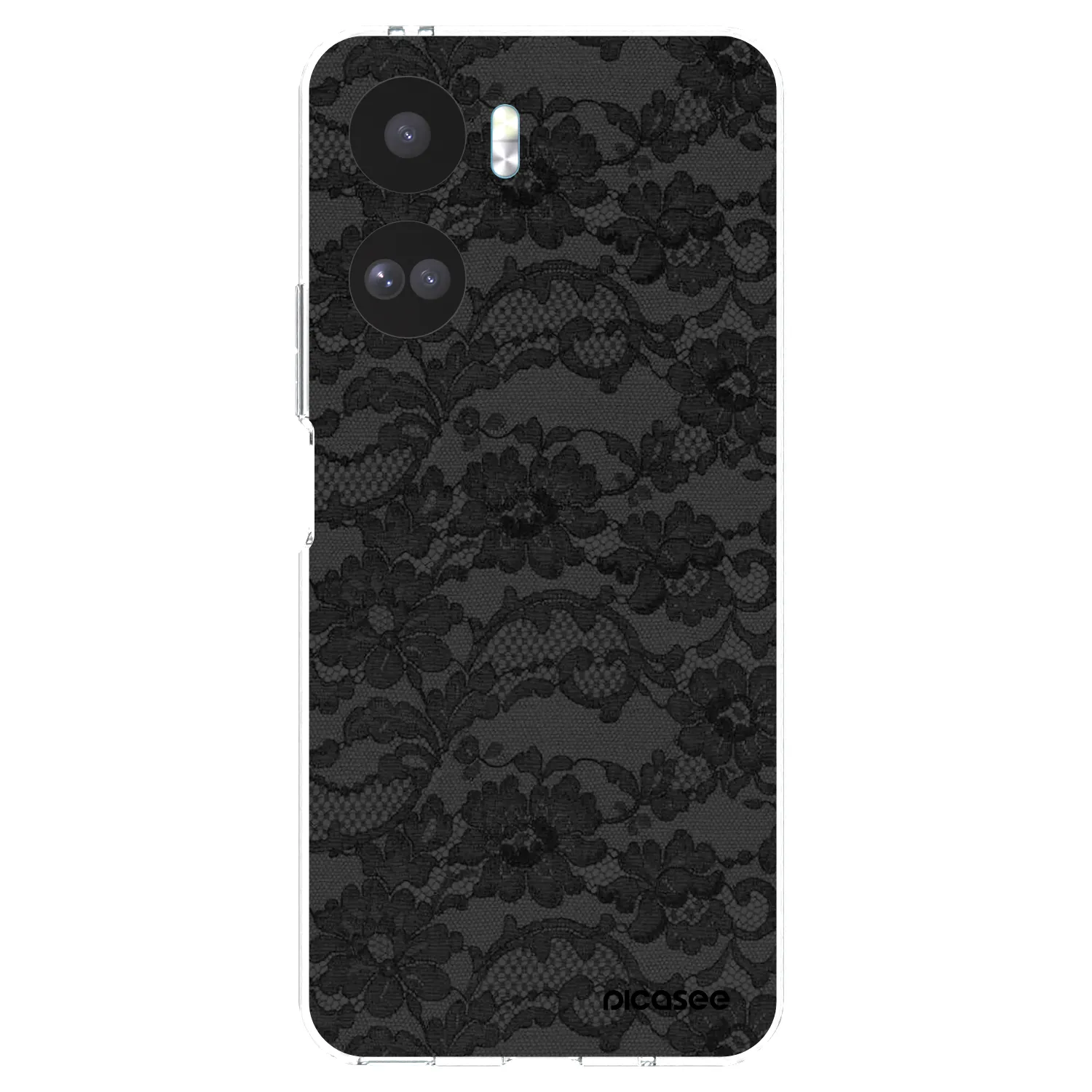Picasee átlátszó szilikon tok az alábbi mobiltelefonokra Honor 90 Lite 5G - Dark Elegance