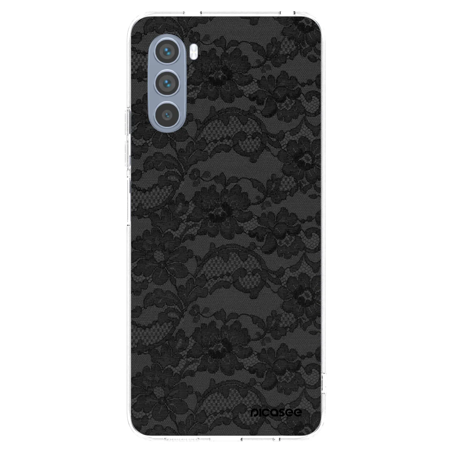 Picasee átlátszó szilikon tok az alábbi mobiltelefonokra Motorola Moto G62 - Dark Elegance