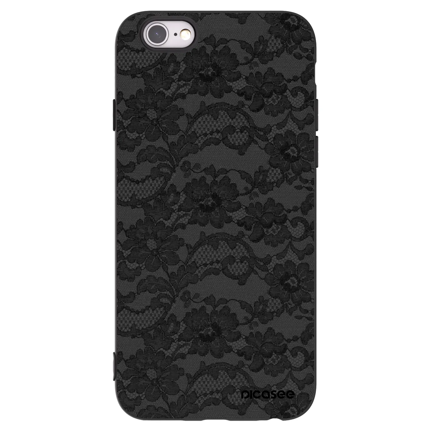 Picasee fekete szilikon tok az alábbi mobiltelefonokra Apple iPhone 6/6S - Dark Elegance