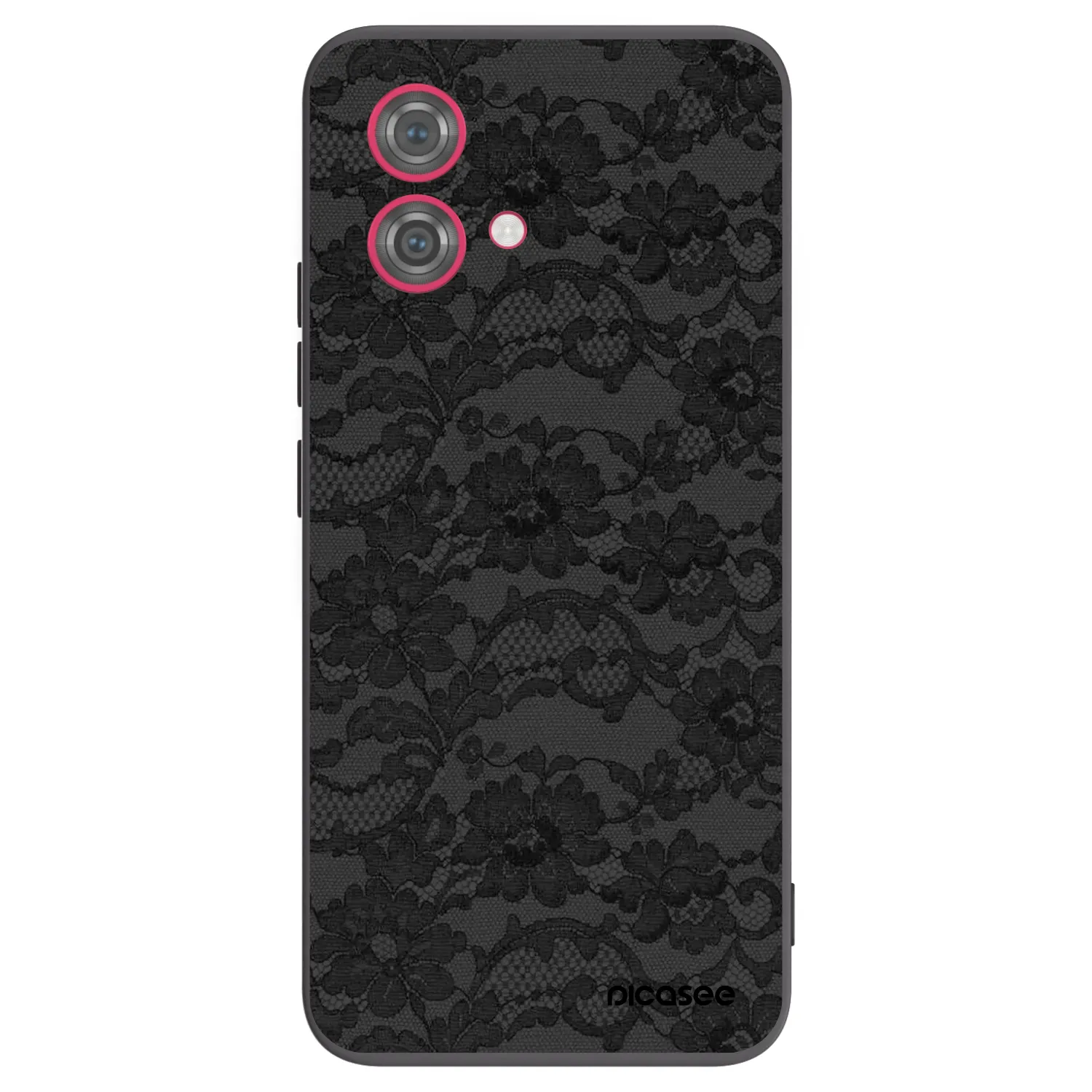 Picasee fekete szilikon tok az alábbi mobiltelefonokra Motorola Moto G84 5G - Dark Elegance