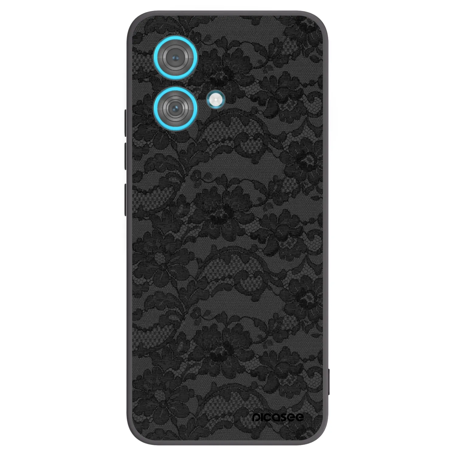 Picasee fekete szilikon tok az alábbi mobiltelefonokra Motorola Edge 40 Neo - Dark Elegance