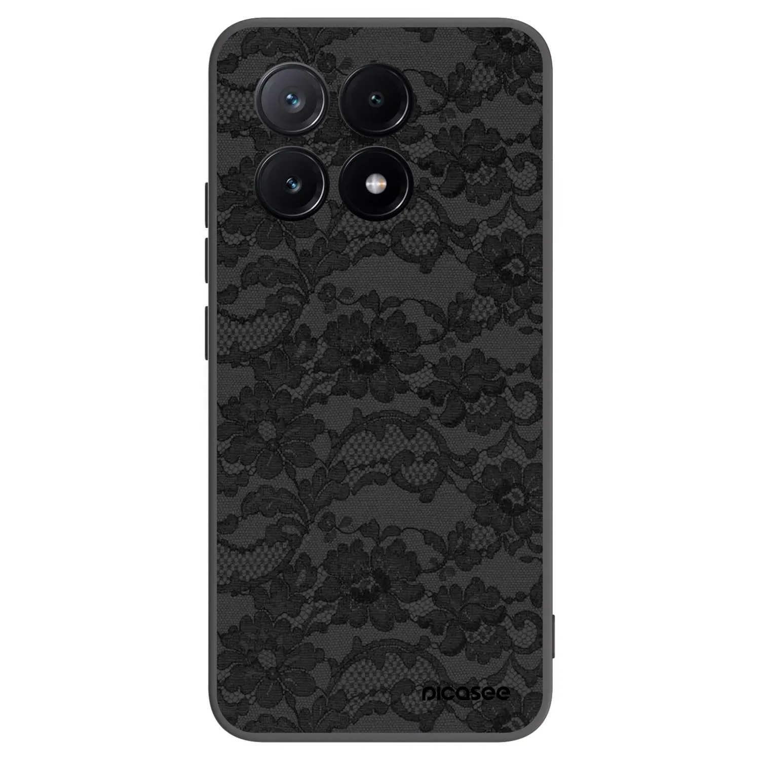 Picasee fekete szilikon tok az alábbi mobiltelefonokra Xiaomi Poco X6 Pro - Dark Elegance