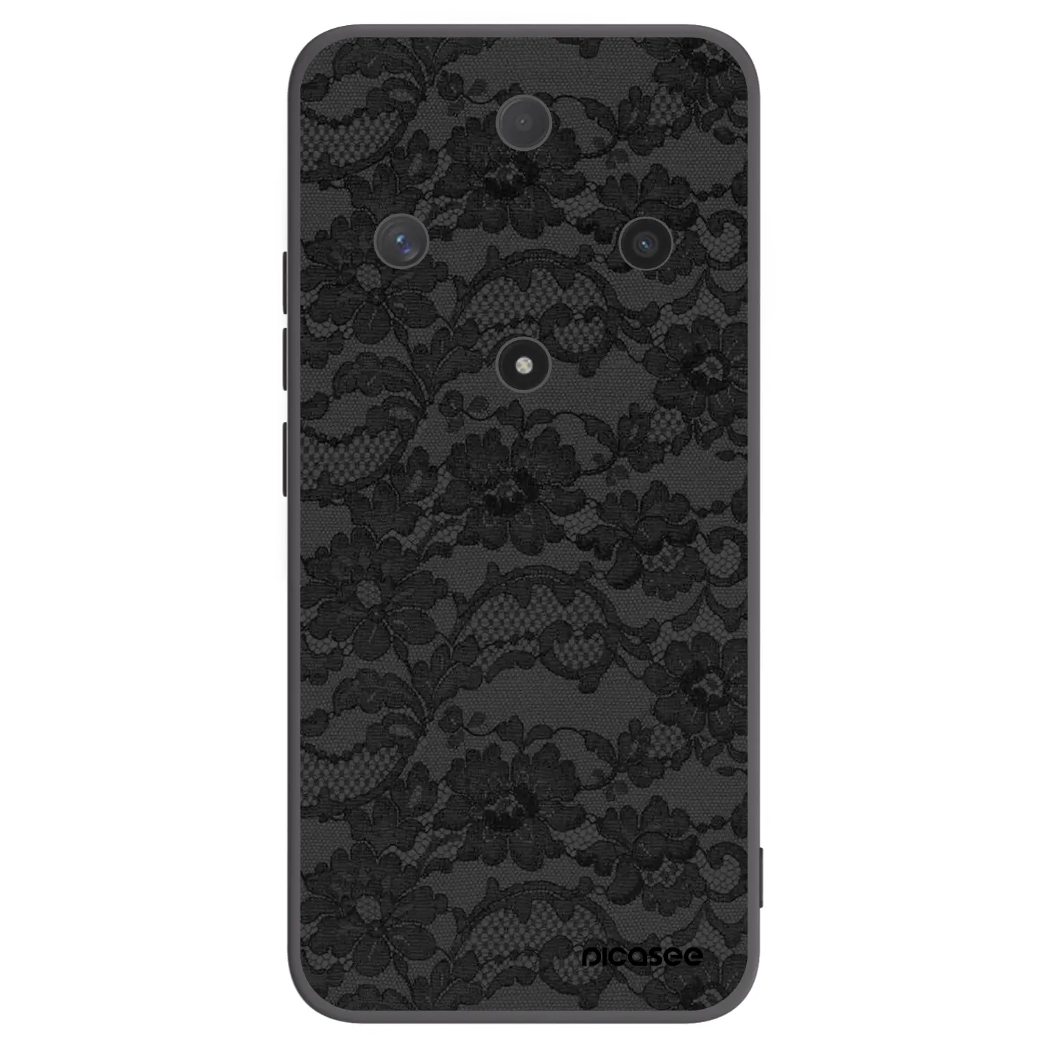 Picasee fekete szilikon tok az alábbi mobiltelefonokra Honor Magic6 Lite 5G - Dark Elegance
