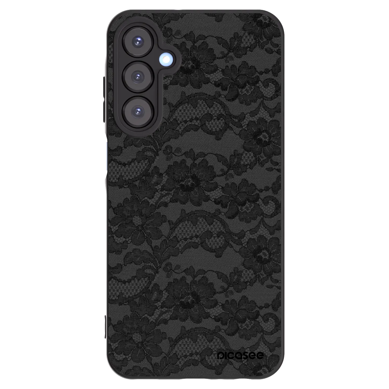 Picasee fekete szilikon tok az alábbi mobiltelefonokra Samsung Galaxy A25 A256B 5G - Dark Elegance
