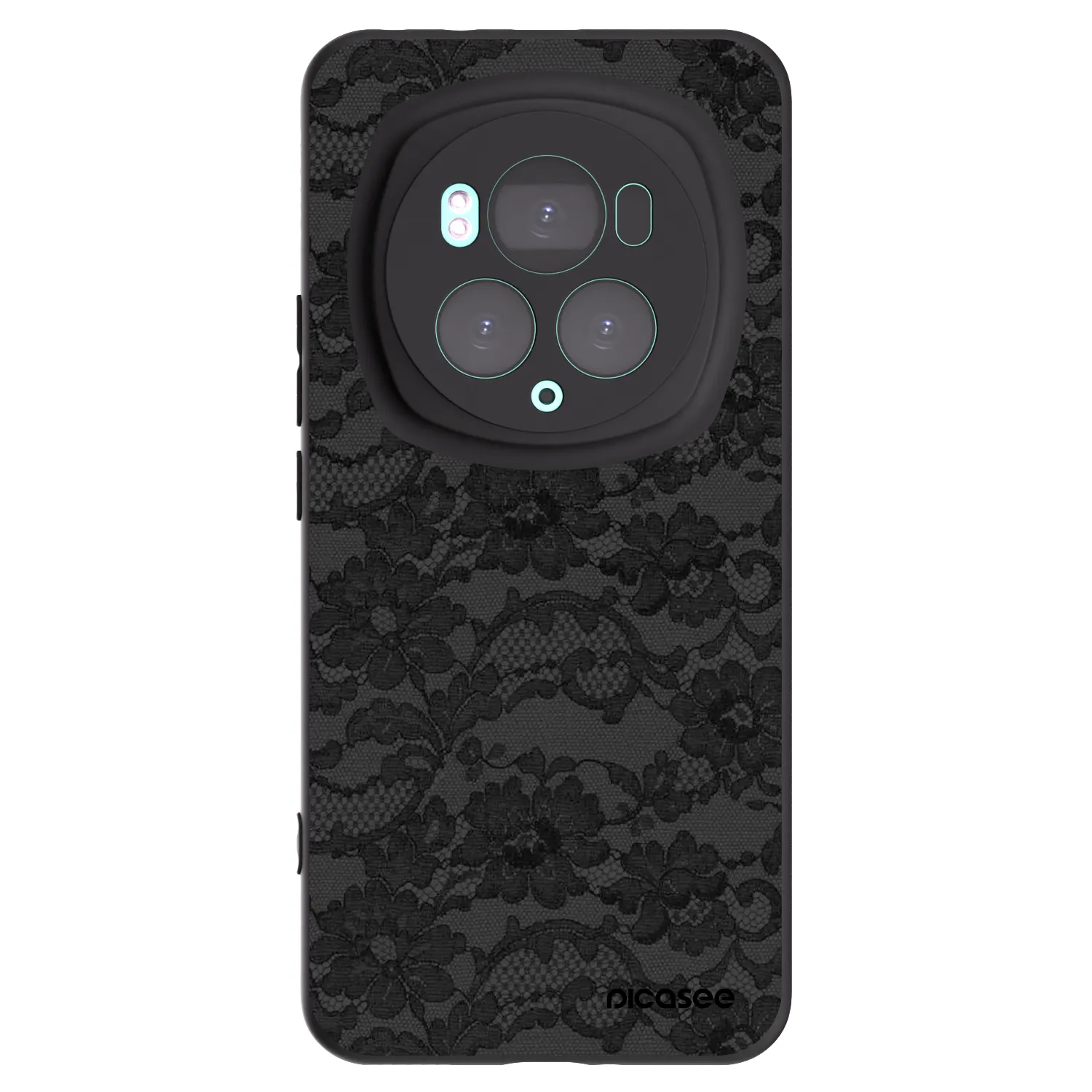 Picasee fekete szilikon tok az alábbi mobiltelefonokra Honor Magic6 Pro - Dark Elegance