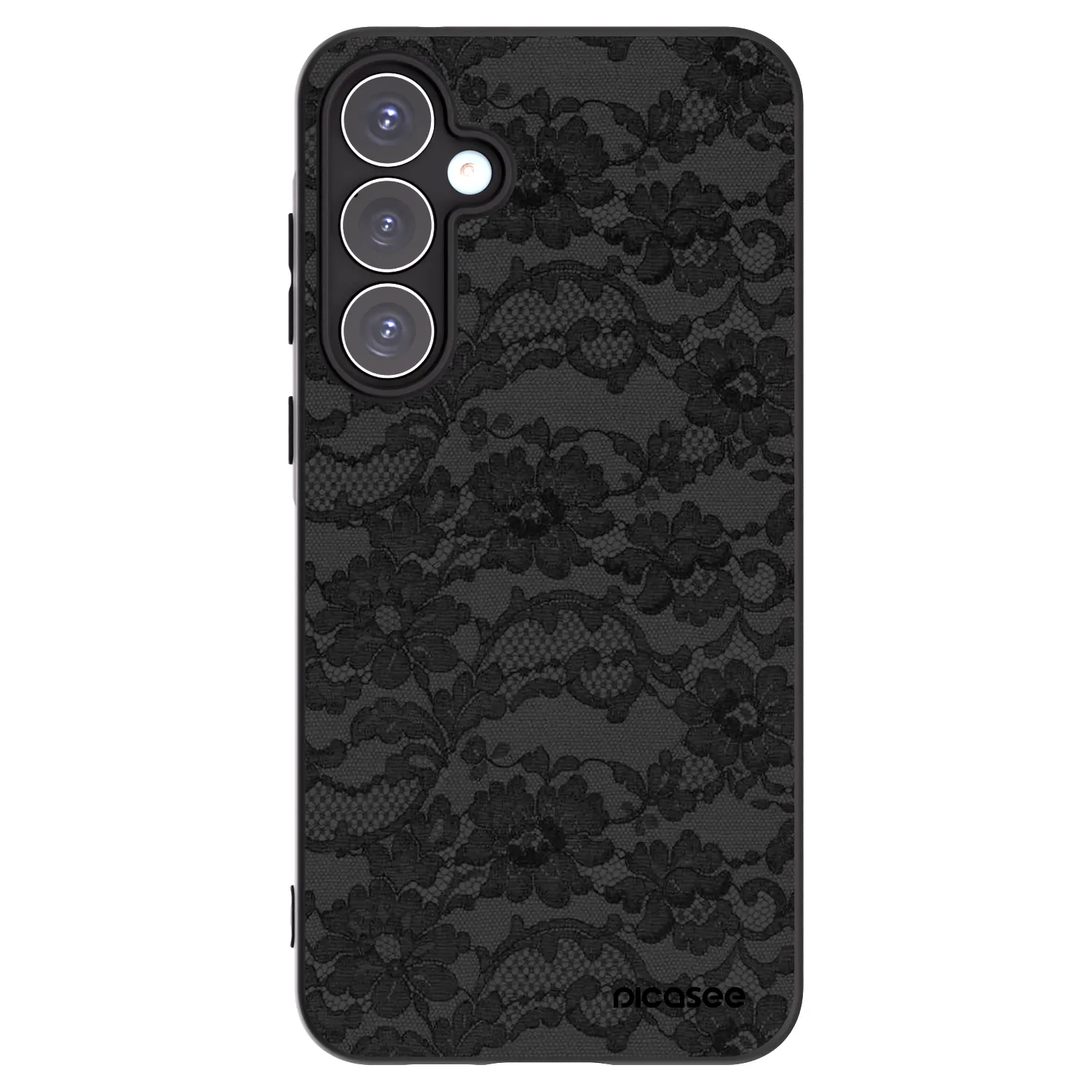 Picasee fekete szilikon tok az alábbi mobiltelefonokra Samsung Galaxy A55 5G A556B - Dark Elegance