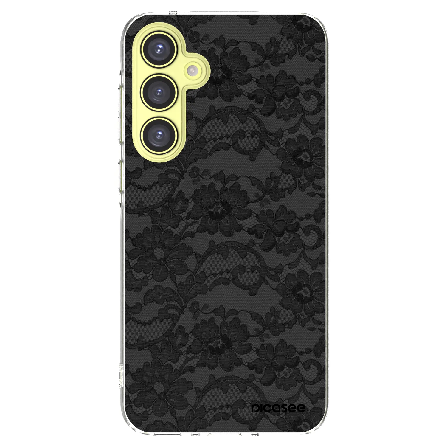 Picasee átlátszó szilikon tok az alábbi mobiltelefonokra Samsung Galaxy A35 5G A356B - Dark Elegance