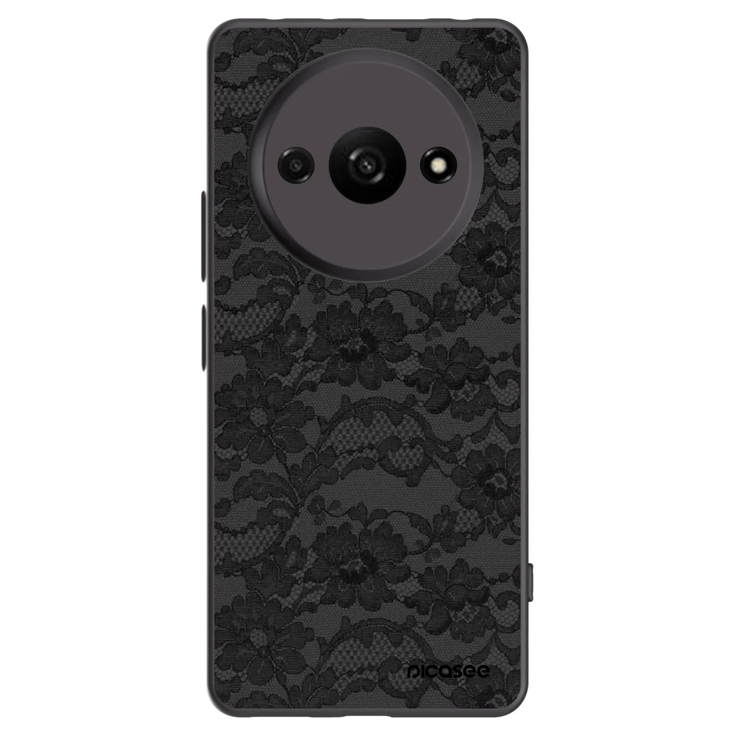 Picasee fekete szilikon tok az alábbi mobiltelefonokra Xiaomi Redmi A3 - Dark Elegance