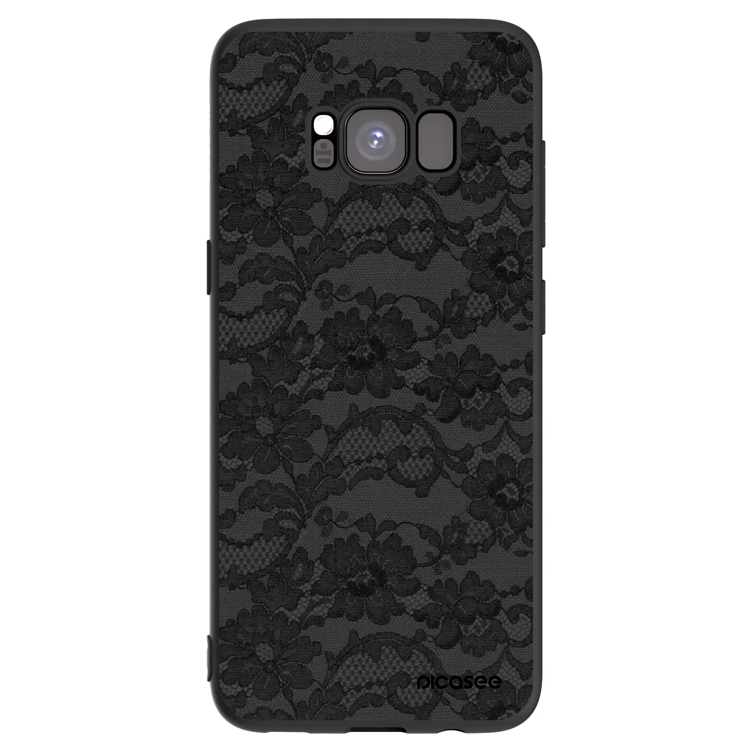 Picasee fekete szilikon tok az alábbi mobiltelefonokra Samsung Galaxy S8 G950F - Dark Elegance
