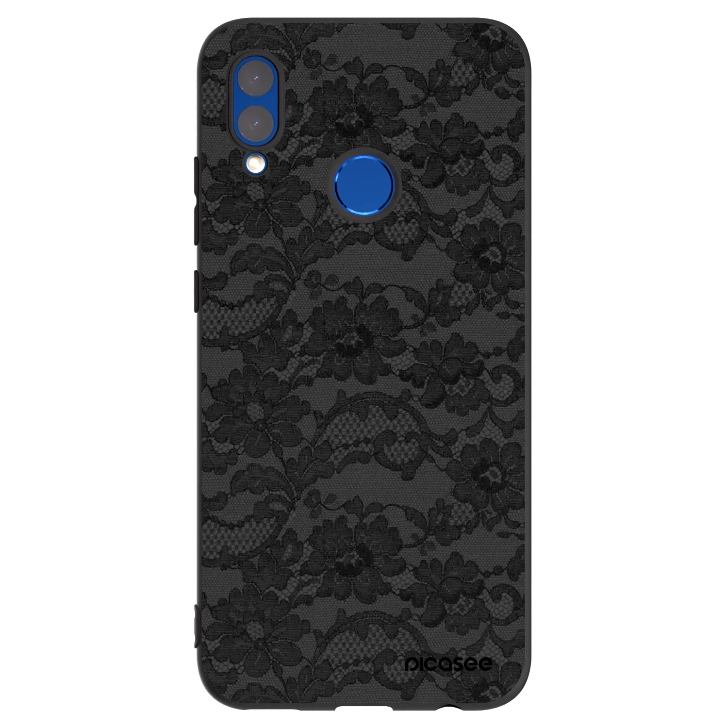 Picasee fekete szilikon tok az alábbi mobiltelefonokra Honor 10 Lite - Dark Elegance
