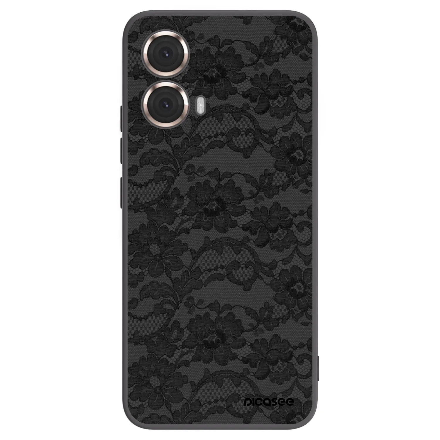 Picasee fekete szilikon tok az alábbi mobiltelefonokra Motorola Moto G85 - Dark Elegance