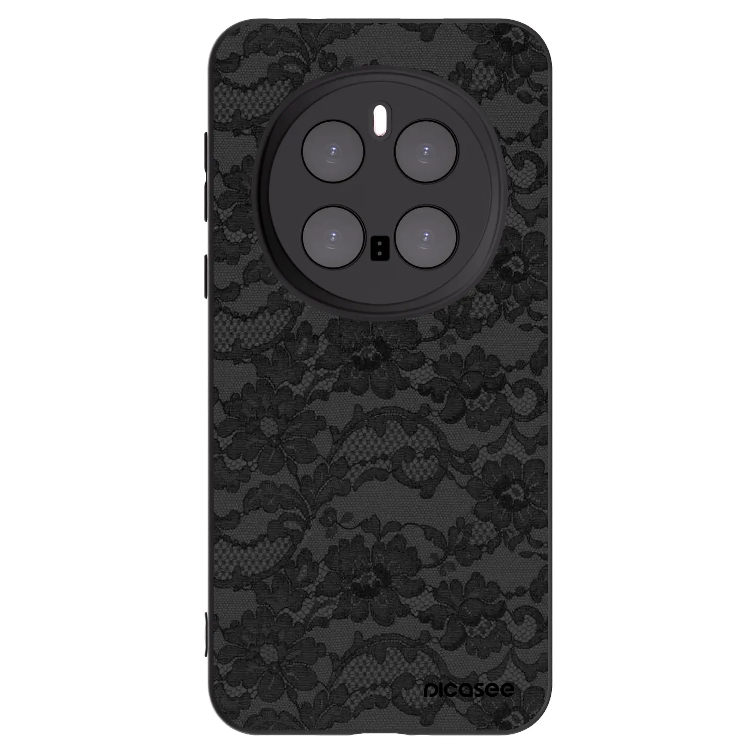 Picasee fekete szilikon tok az alábbi mobiltelefonokra Honor Magic7 Pro 5G - Dark Elegance