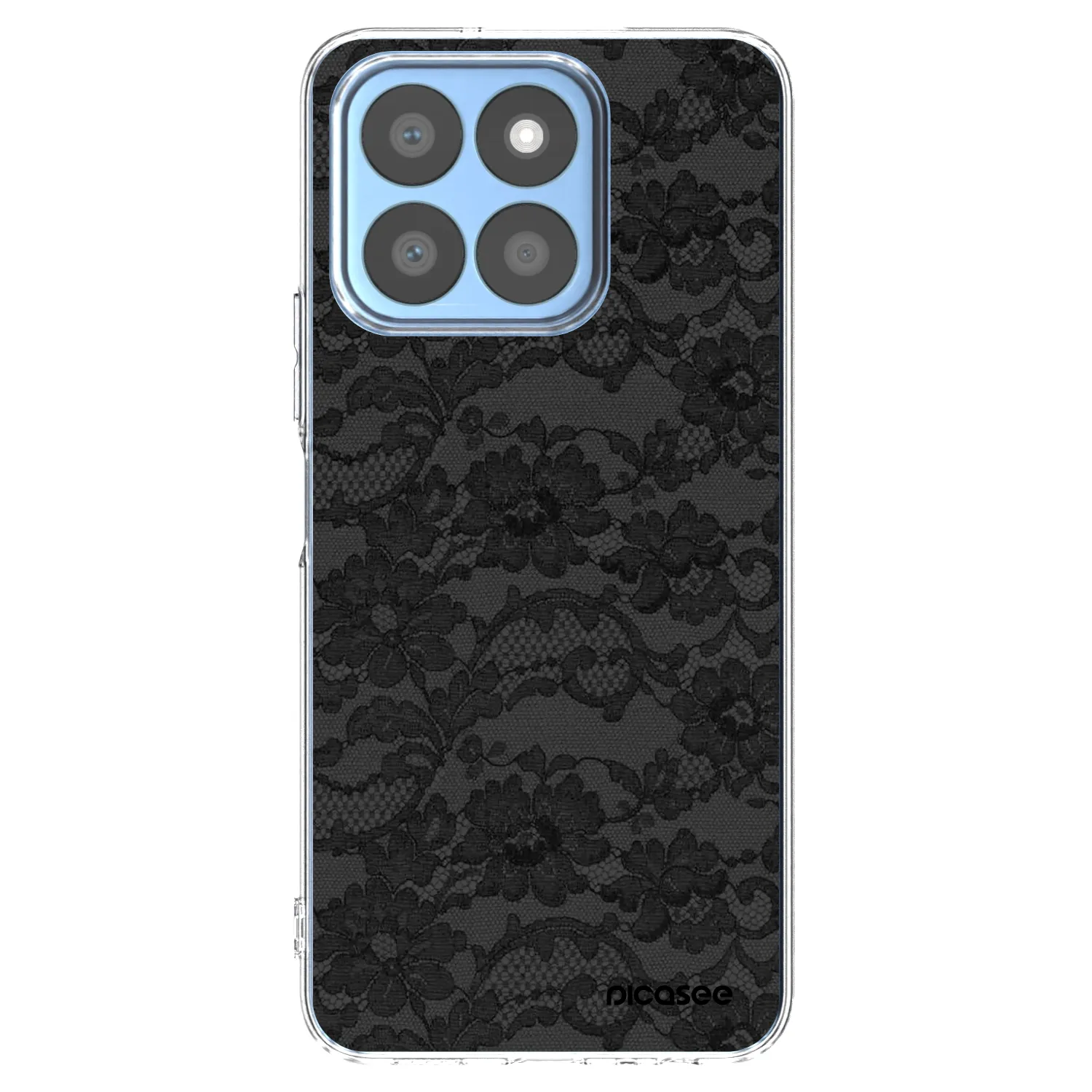 Picasee átlátszó szilikon tok az alábbi mobiltelefonokra Honor X8c - Dark Elegance