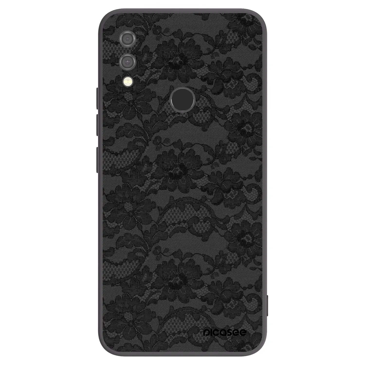 Picasee fekete szilikon tok az alábbi mobiltelefonokra Xiaomi Redmi Note 7 - Dark Elegance