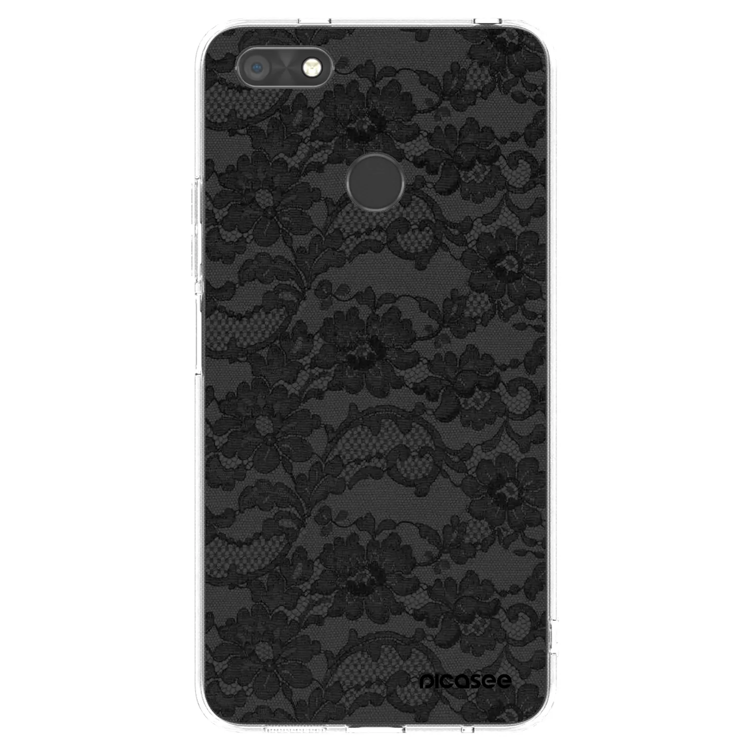 Picasee átlátszó szilikon tok az alábbi mobiltelefonokra Huawei P9 Lite Mini - Dark Elegance