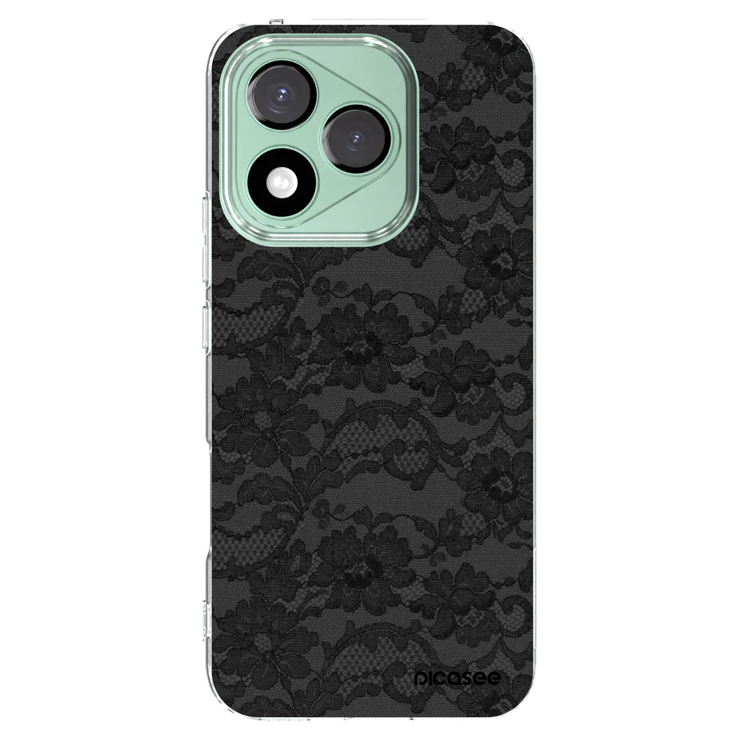 Picasee átlátszó szilikon tok az alábbi mobiltelefonokra Honor 400 Lite 5G - Dark Elegance