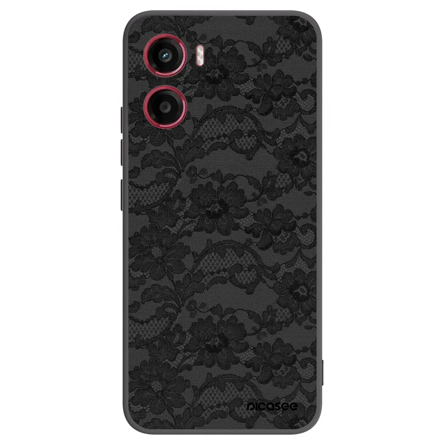 Picasee fekete szilikon tok az alábbi mobiltelefonokra Motorola Moto G05 - Dark Elegance