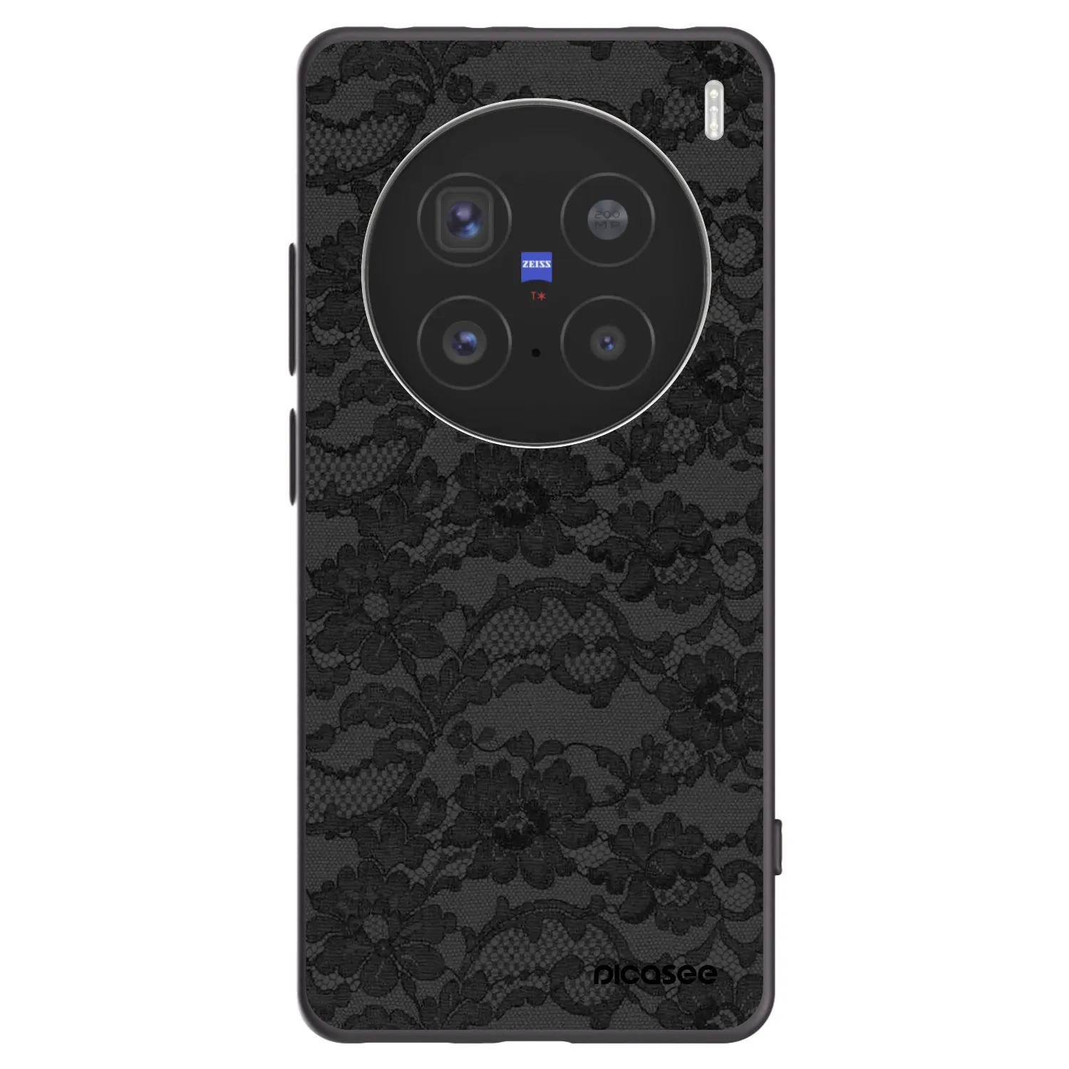 Picasee fekete szilikon tok az alábbi mobiltelefonokra Vivo X200 Pro - Dark Elegance