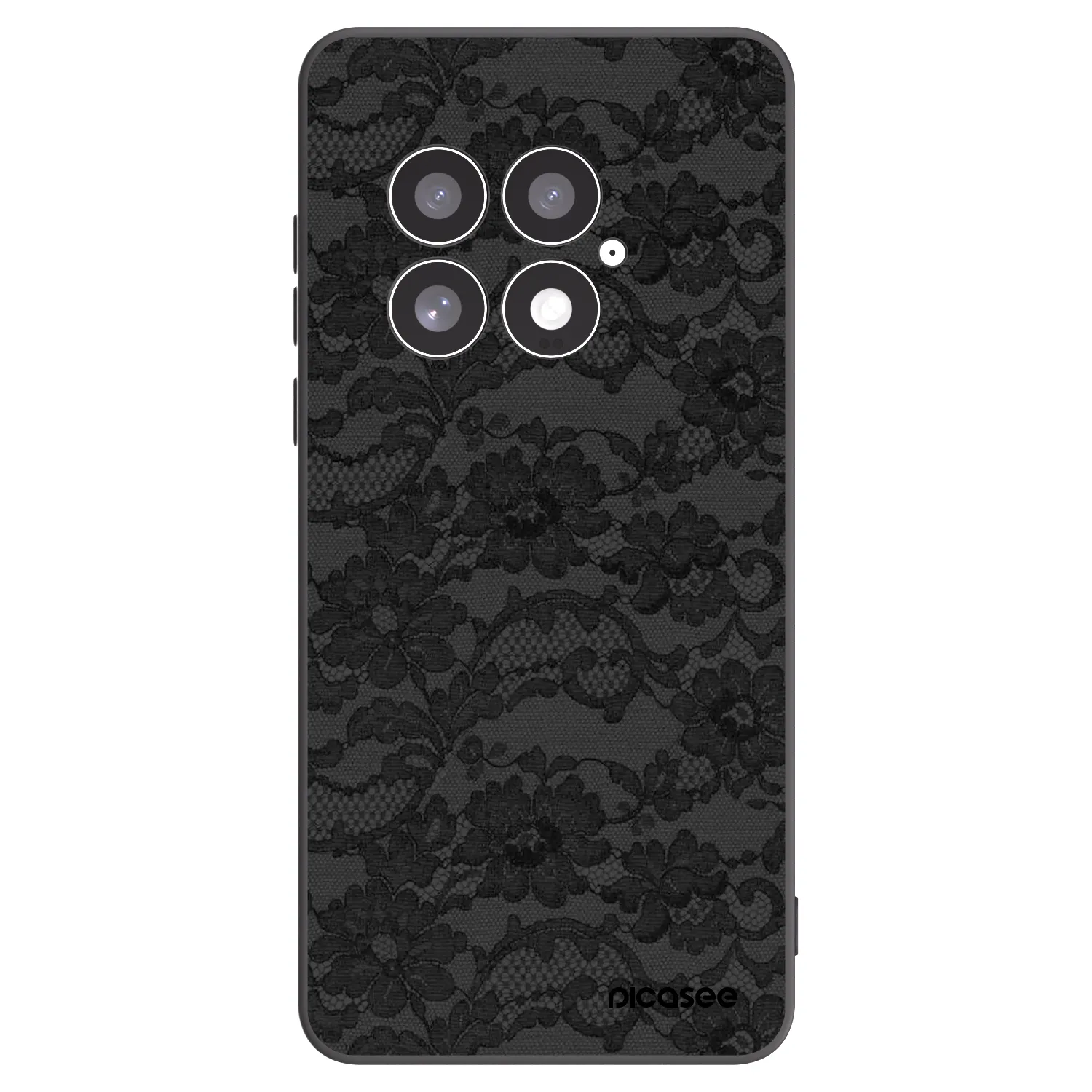 Picasee fekete szilikon tok az alábbi mobiltelefonokra OnePlus 13 5G - Dark Elegance