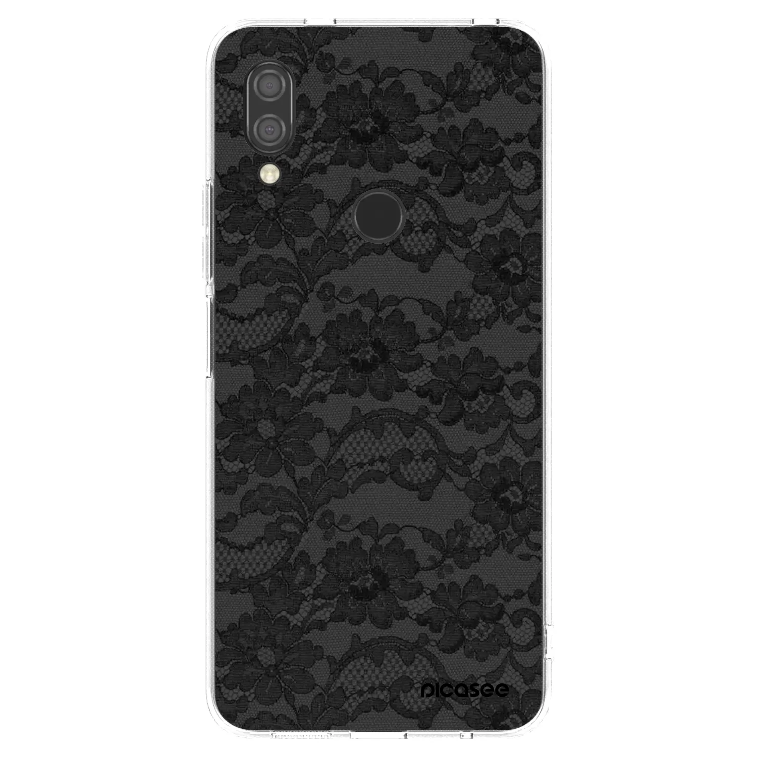 Picasee átlátszó szilikon tok az alábbi mobiltelefonokra Xiaomi Redmi 7 - Dark Elegance