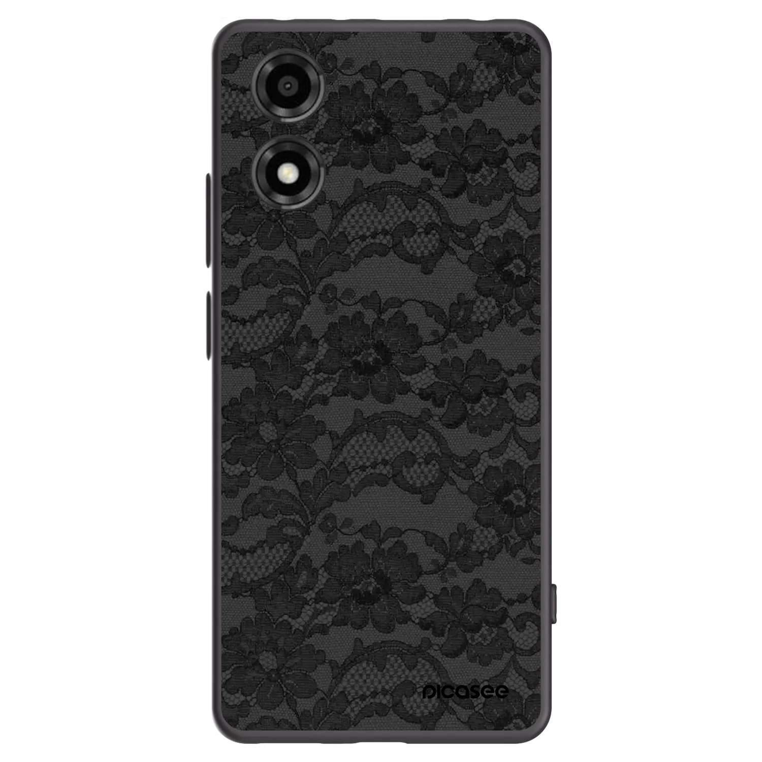 Picasee fekete szilikon tok az alábbi mobiltelefonokra Motorola Moto E14 - Dark Elegance