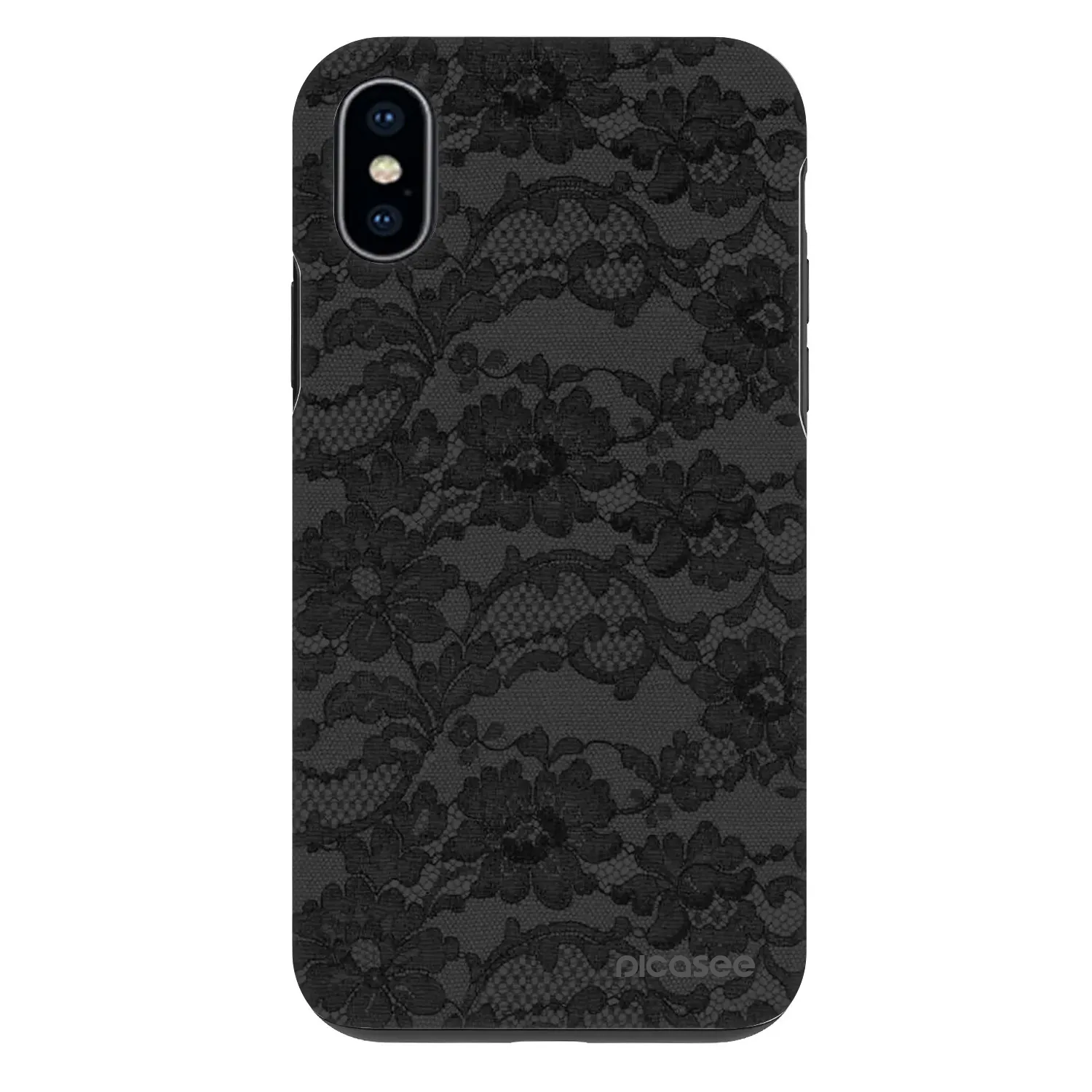 Picasee Fashion Case Apple iPhone X/XS - Dark Elegance